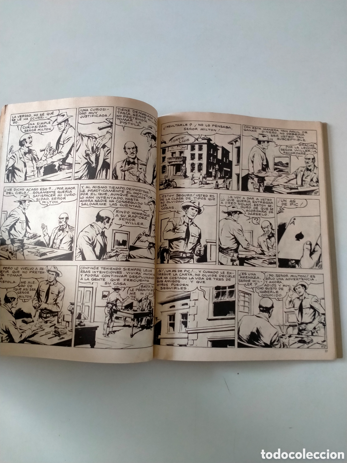 C&oacute;mics: TEX N&Uacute;MERO 55 BURU LAN EDICIONES A&Ntilde;O 1972 - Foto 7
