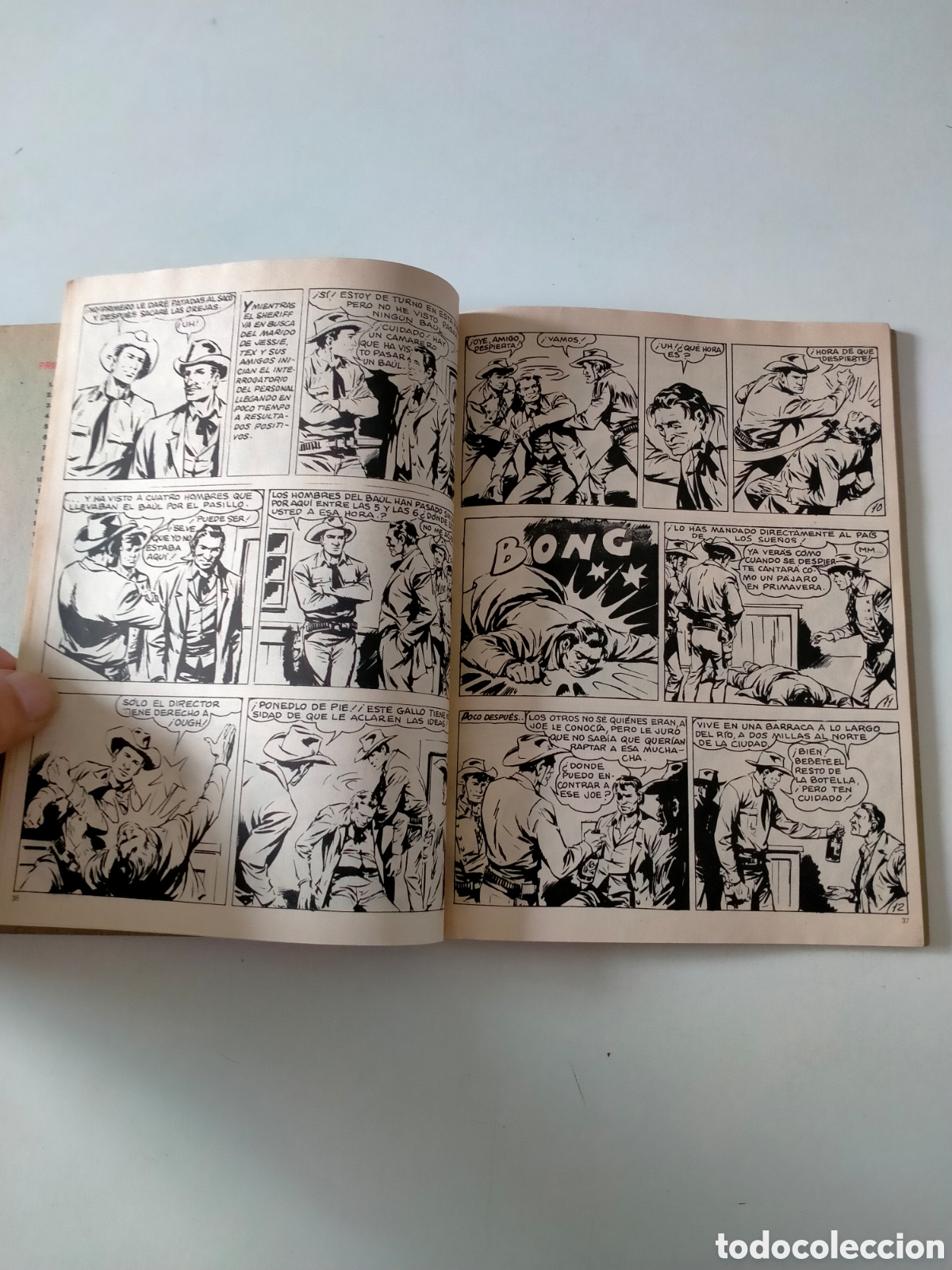 C&oacute;mics: TEX N&Uacute;MERO 56 BURU LAN EDICIONES A&Ntilde;O 1972 - Foto 7