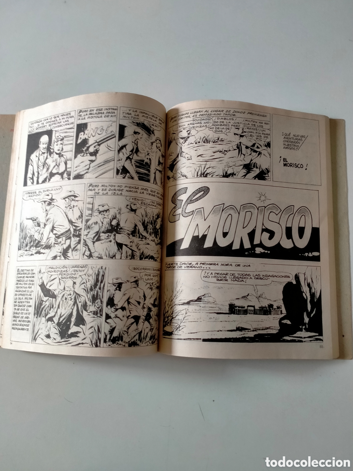 C&oacute;mics: TEX N&Uacute;MERO 56 BURU LAN EDICIONES A&Ntilde;O 1972 - Foto 8