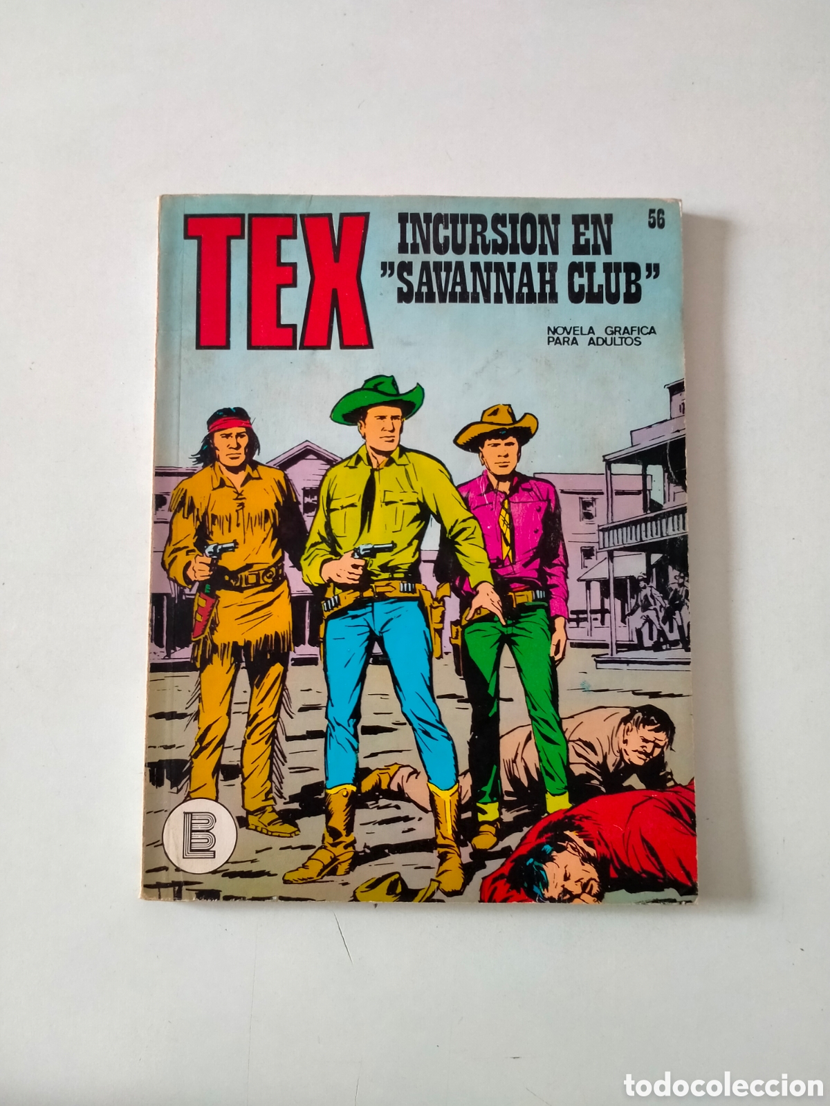 C&oacute;mics: TEX N&Uacute;MERO 56 BURU LAN EDICIONES A&Ntilde;O 1972