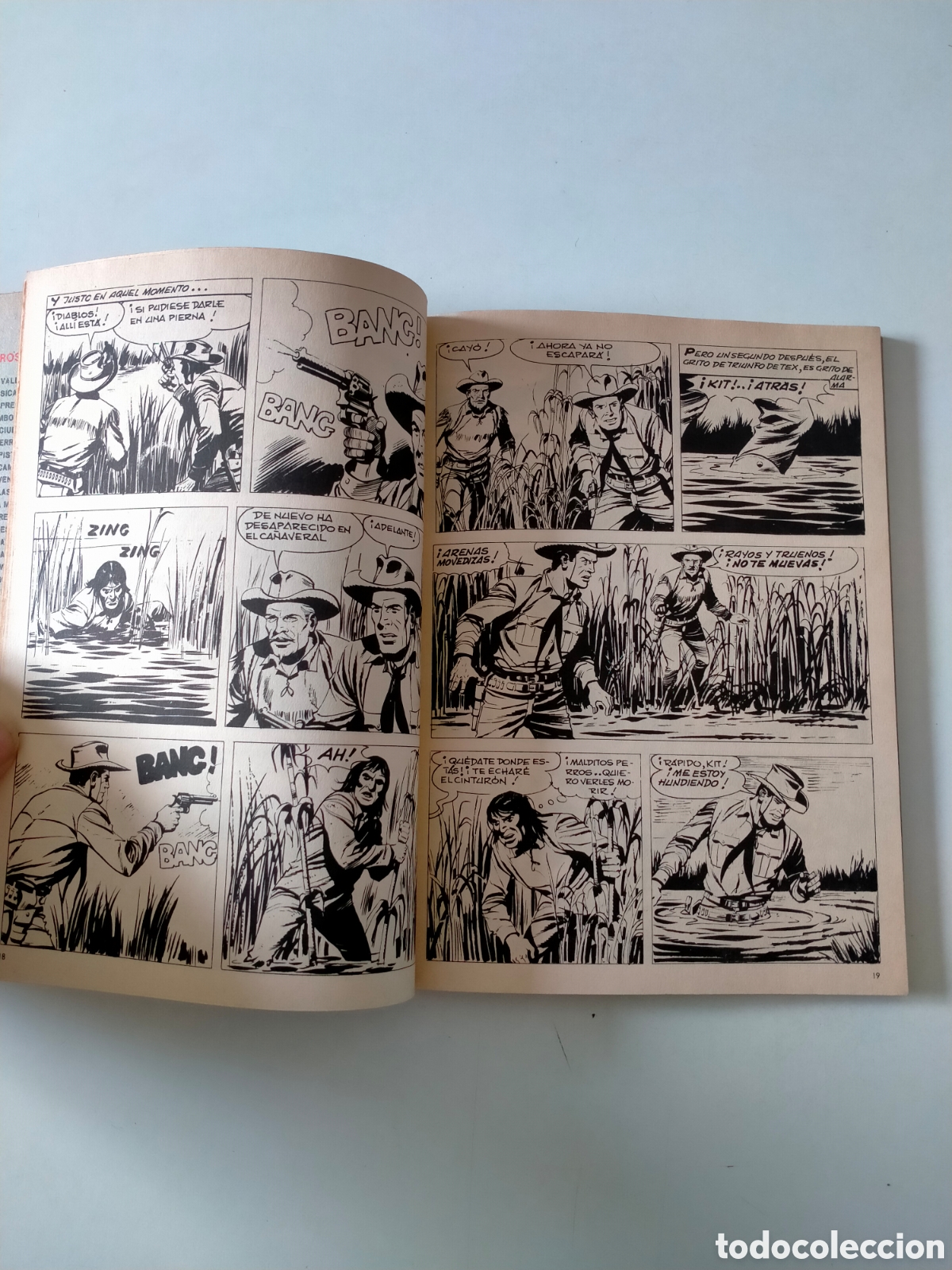 C&oacute;mics: TEX N&Uacute;MERO 57 BURU LAN EDICIONES A&Ntilde;O 1972 - Foto 6