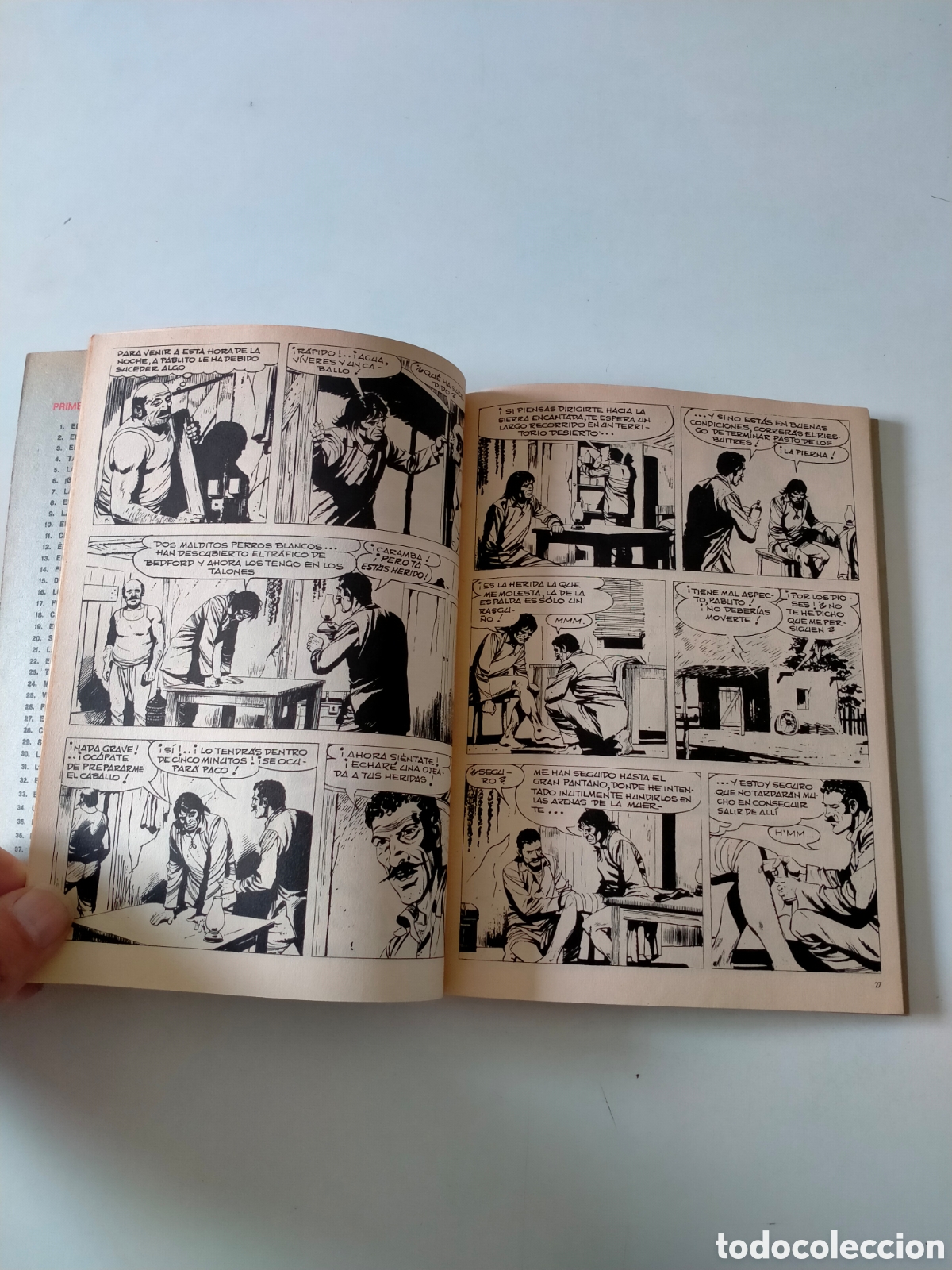 C&oacute;mics: TEX N&Uacute;MERO 57 BURU LAN EDICIONES A&Ntilde;O 1972 - Foto 7