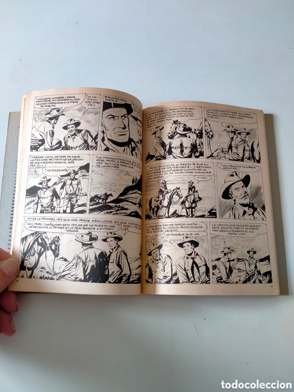 C&oacute;mics: TEX N&Uacute;MERO 57 BURU LAN EDICIONES A&Ntilde;O 1972 - Foto 8