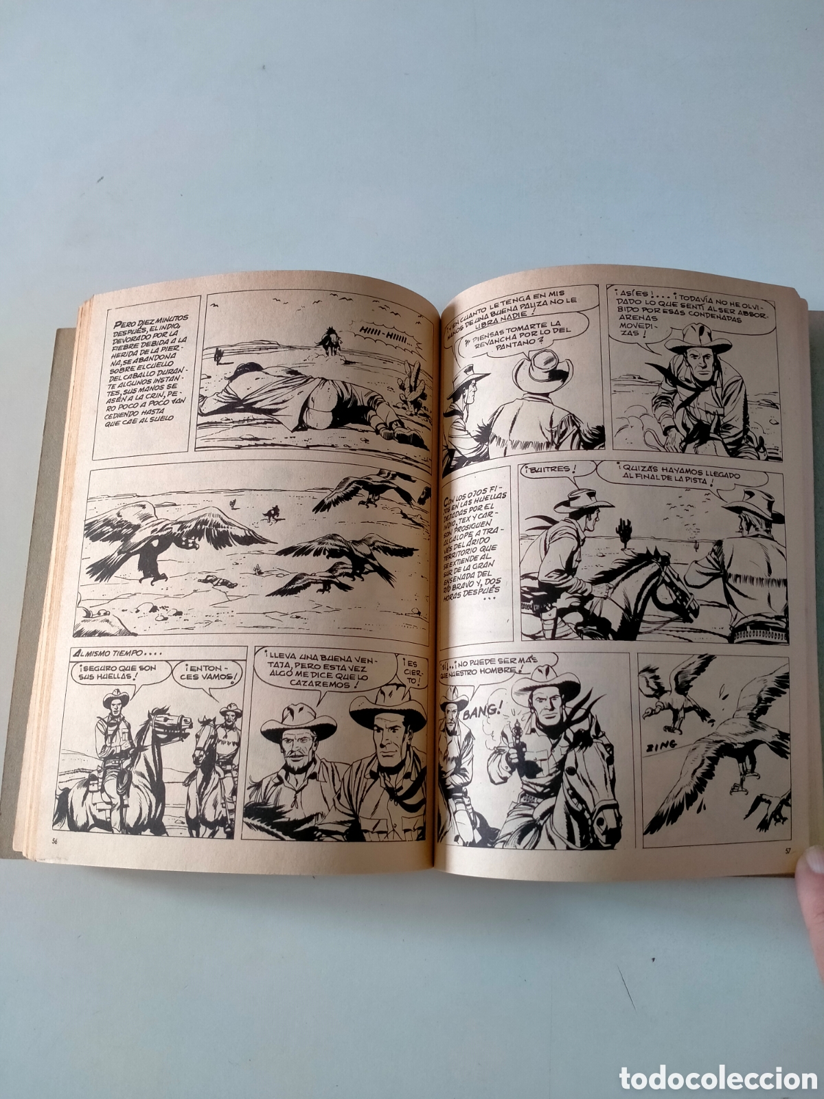 C&oacute;mics: TEX N&Uacute;MERO 57 BURU LAN EDICIONES A&Ntilde;O 1972 - Foto 9