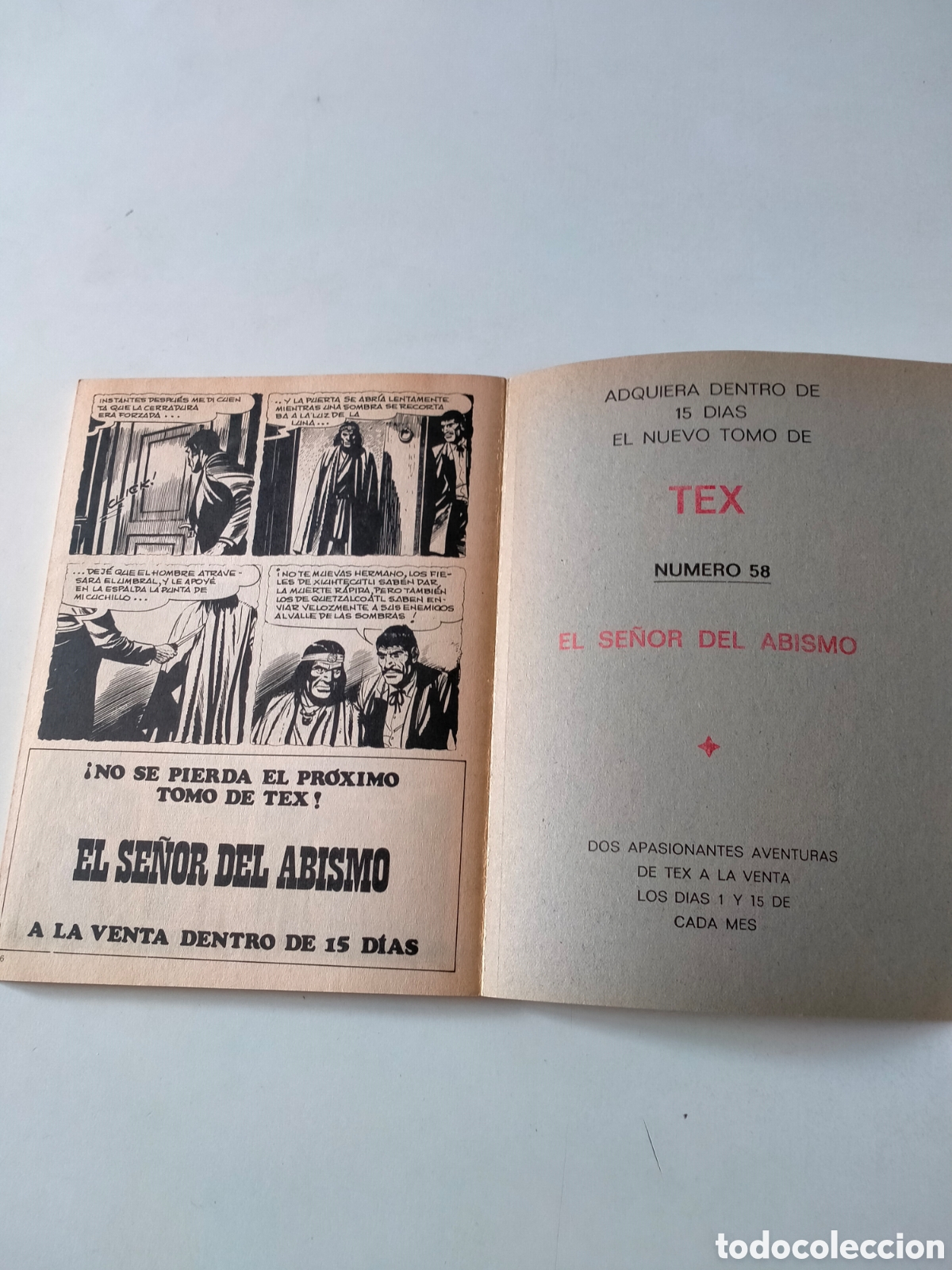 C&oacute;mics: TEX N&Uacute;MERO 57 BURU LAN EDICIONES A&Ntilde;O 1972 - Foto 10