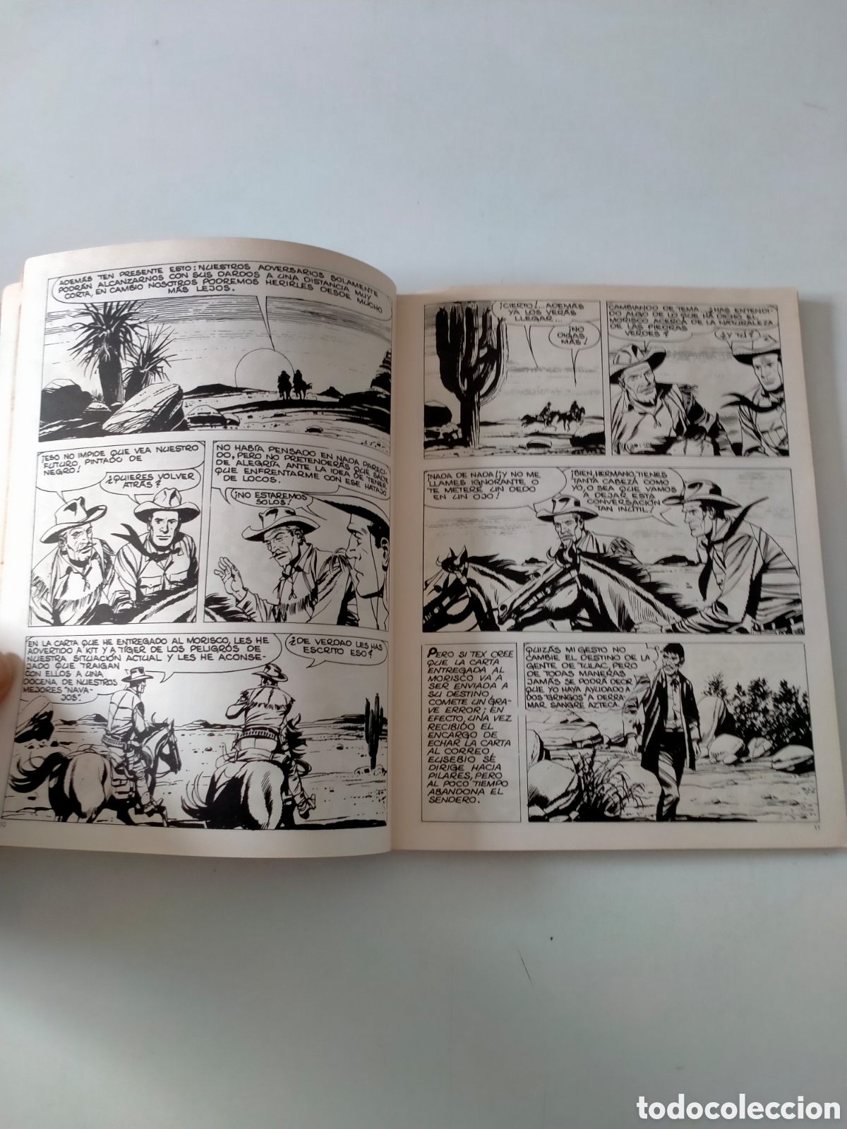 C&oacute;mics: TEX N&Uacute;MERO 58 BURU LAN EDICIONES A&Ntilde;O 1972 - Foto 6