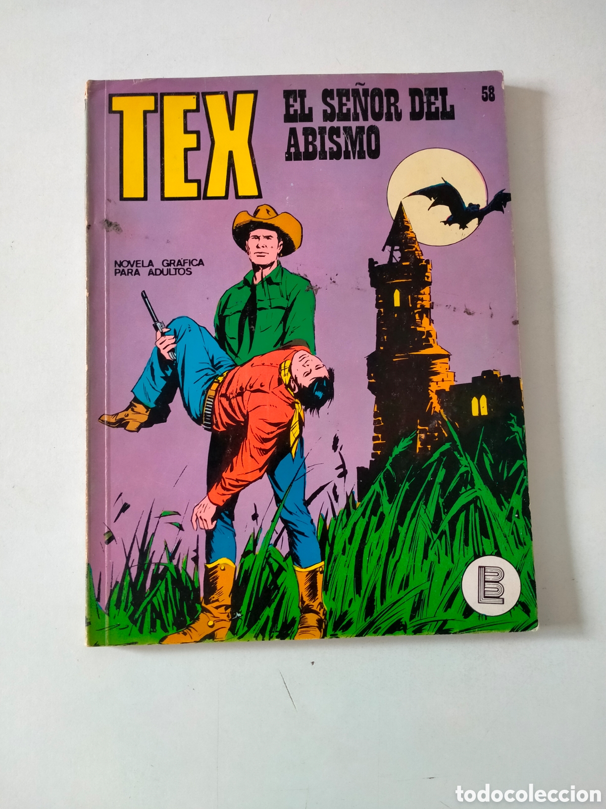 C&oacute;mics: TEX N&Uacute;MERO 58 BURU LAN EDICIONES A&Ntilde;O 1972