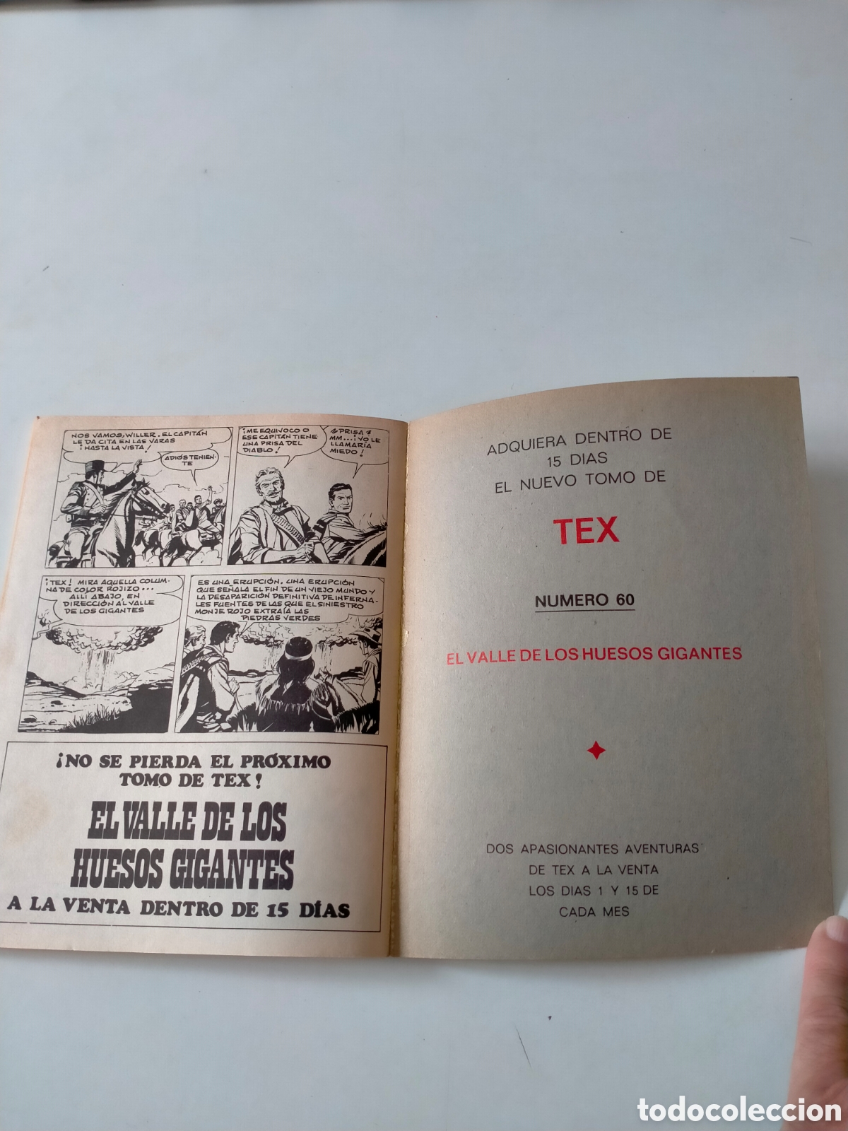 C&oacute;mics: TEX N&Uacute;MERO 59 BURU LAN EDICIONES A&Ntilde;O 1972 - Foto 10
