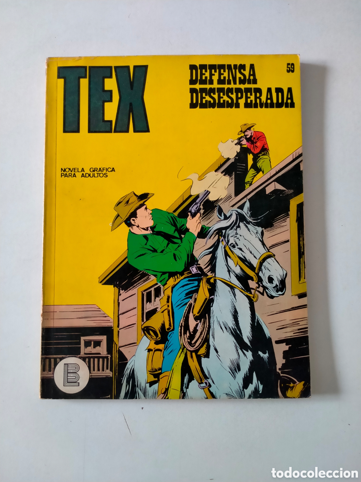 C&oacute;mics: TEX N&Uacute;MERO 59 BURU LAN EDICIONES A&Ntilde;O 1972 - Foto 1