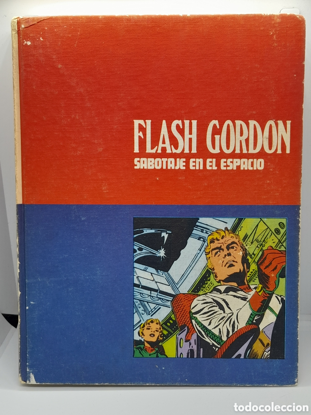 C&oacute;mics: FLASH GORDON. BURU LAN. A&Ntilde;O 1972. SABOTAJE EN EL ESPACIO. TOMO 8. PASTA DURA