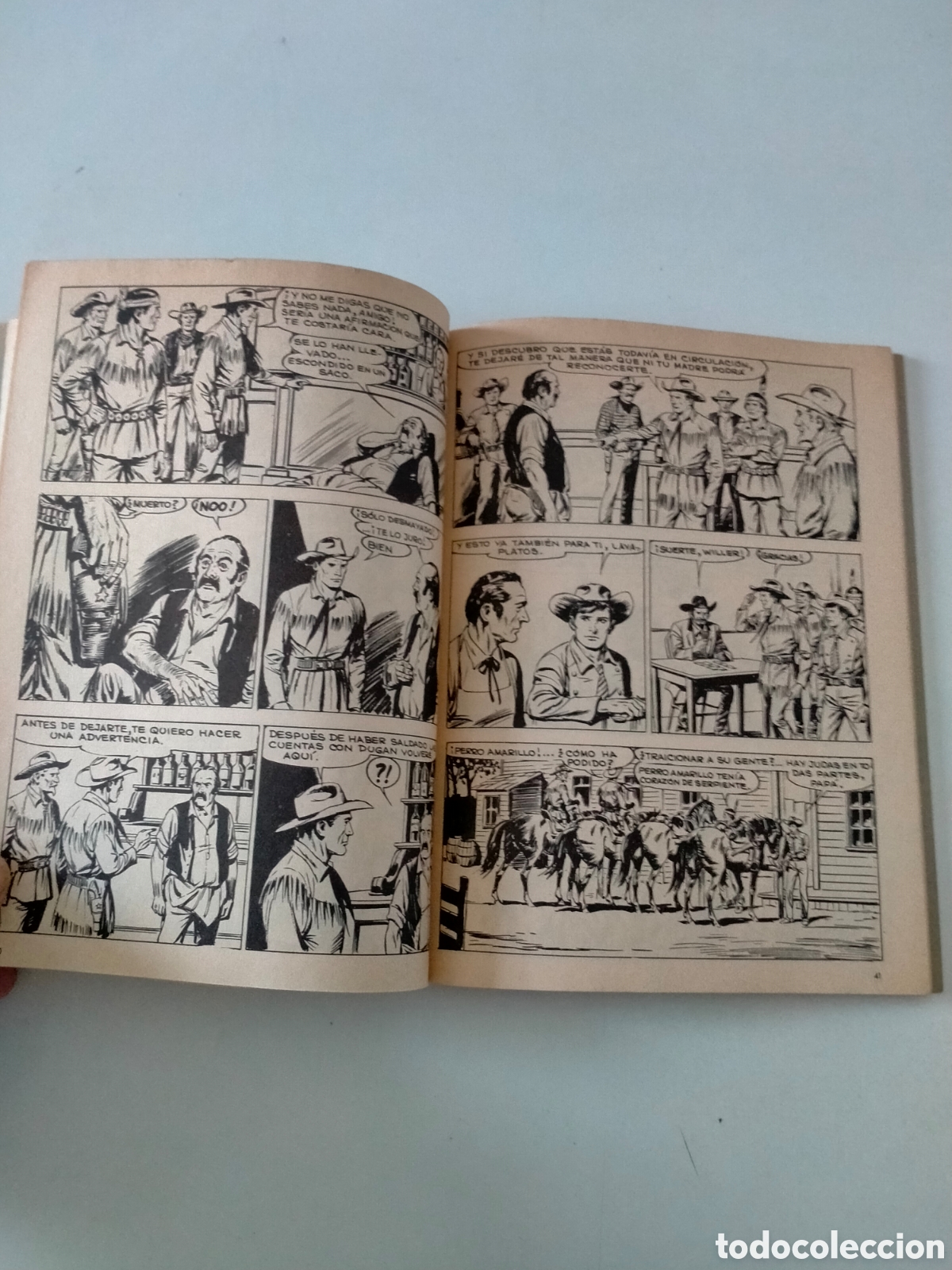 C&oacute;mics: TEX N&Uacute;MERO 60 BURU LAN EDICIONES A&Ntilde;O 1972 - Foto 8