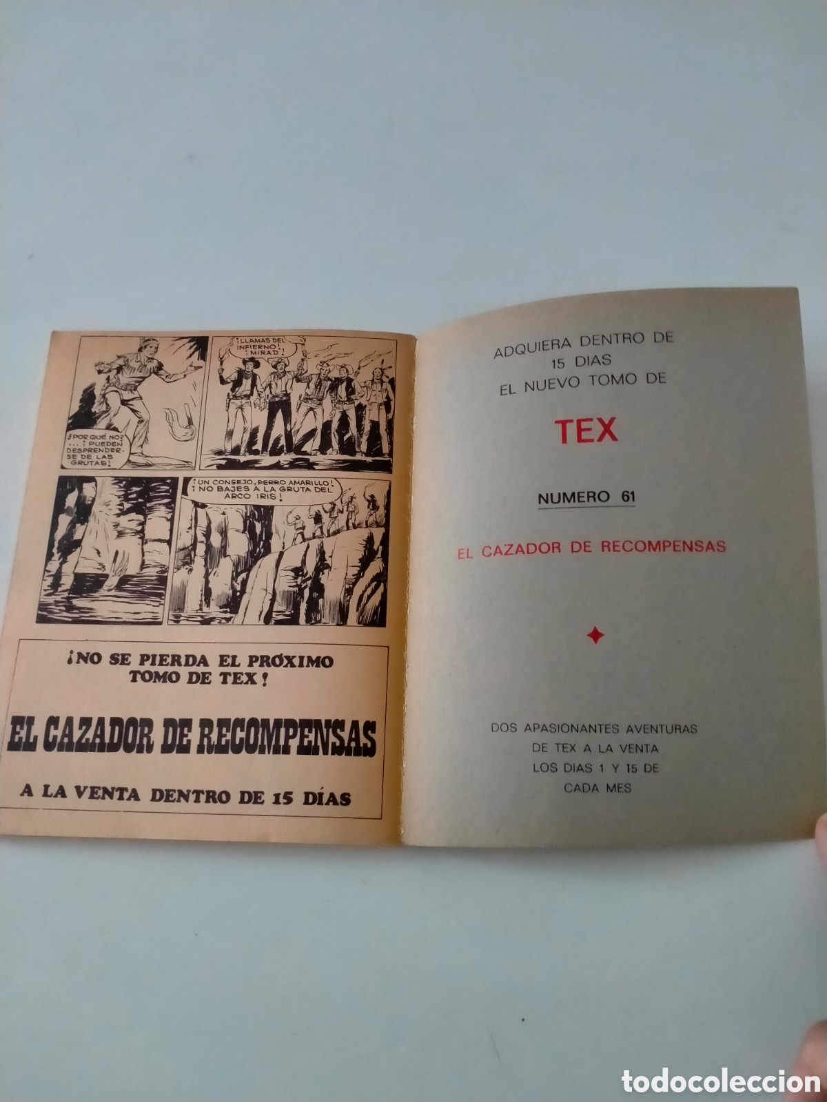 C&oacute;mics: TEX N&Uacute;MERO 60 BURU LAN EDICIONES A&Ntilde;O 1972 - Foto 10