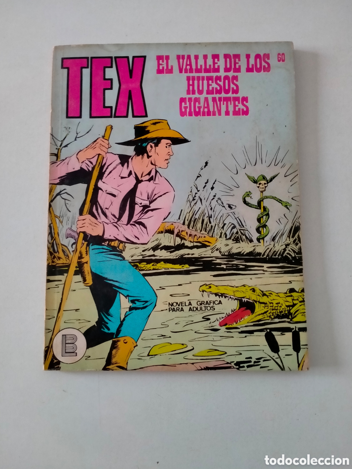 C&oacute;mics: TEX N&Uacute;MERO 60 BURU LAN EDICIONES A&Ntilde;O 1972