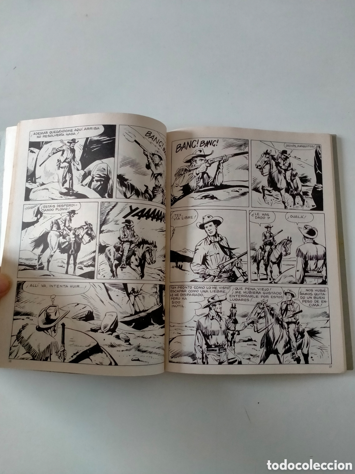 C&oacute;mics: TEX N&Uacute;MERO 62 BURU LAN EDICIONES A&Ntilde;O 1972 - Foto 6