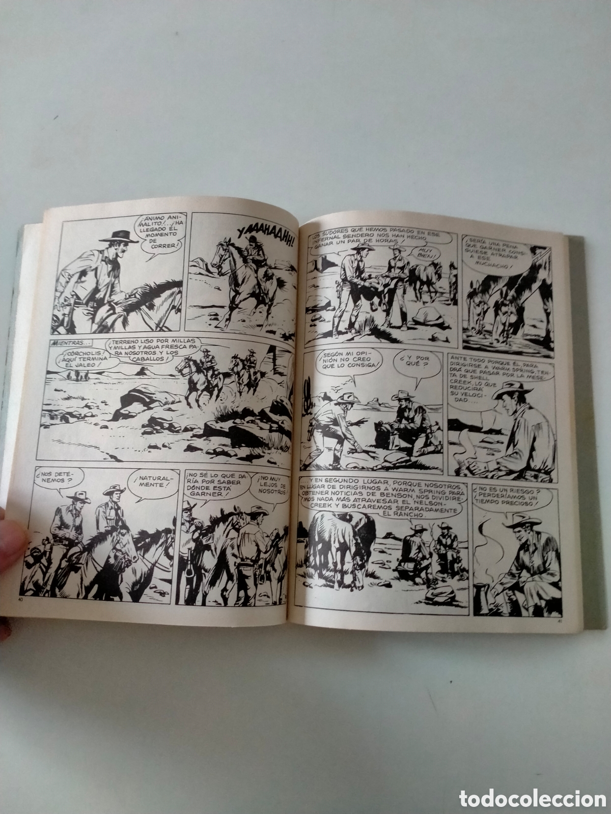 C&oacute;mics: TEX N&Uacute;MERO 62 BURU LAN EDICIONES A&Ntilde;O 1972 - Foto 7