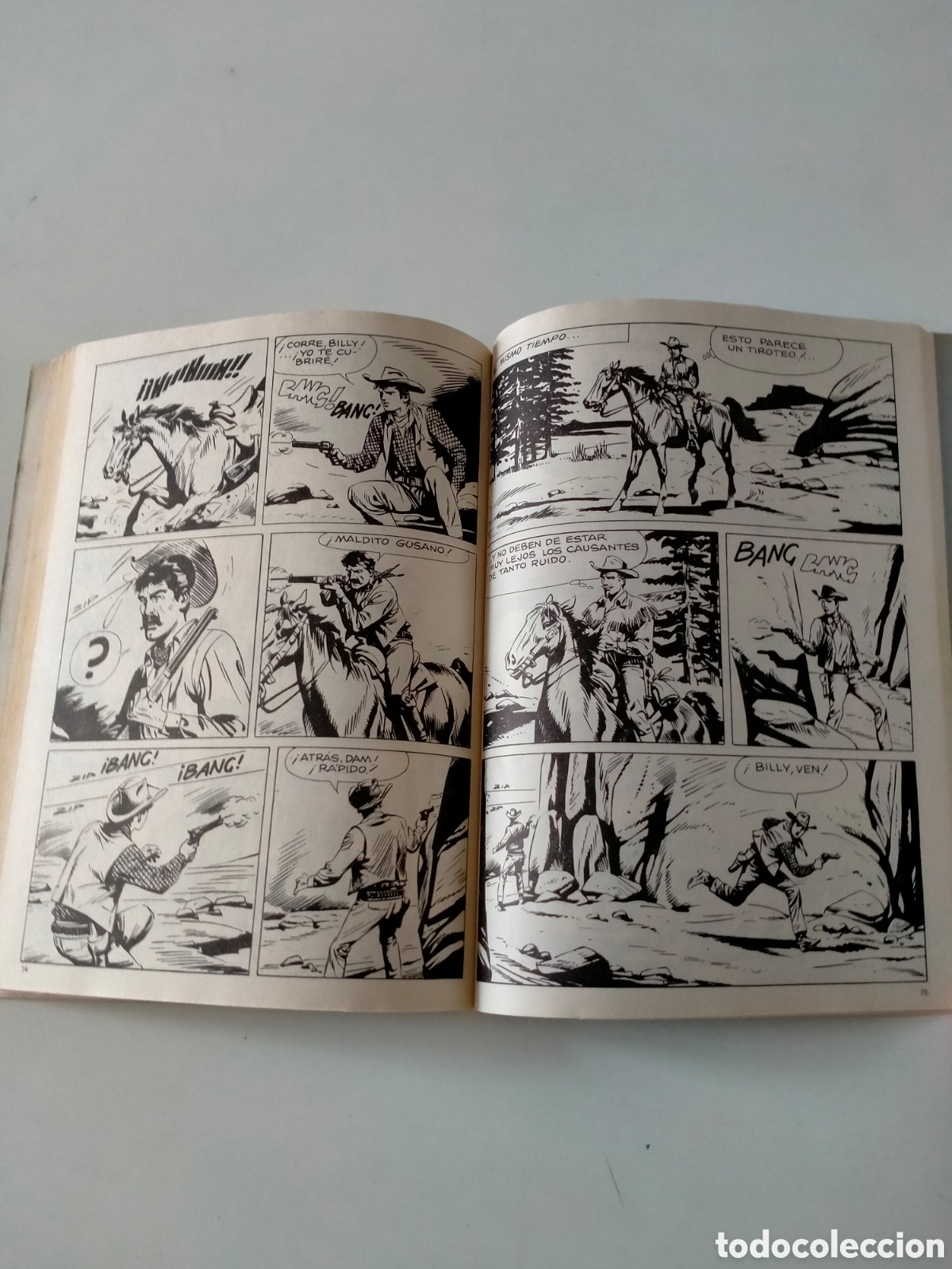 C&oacute;mics: TEX N&Uacute;MERO 62 BURU LAN EDICIONES A&Ntilde;O 1972 - Foto 9