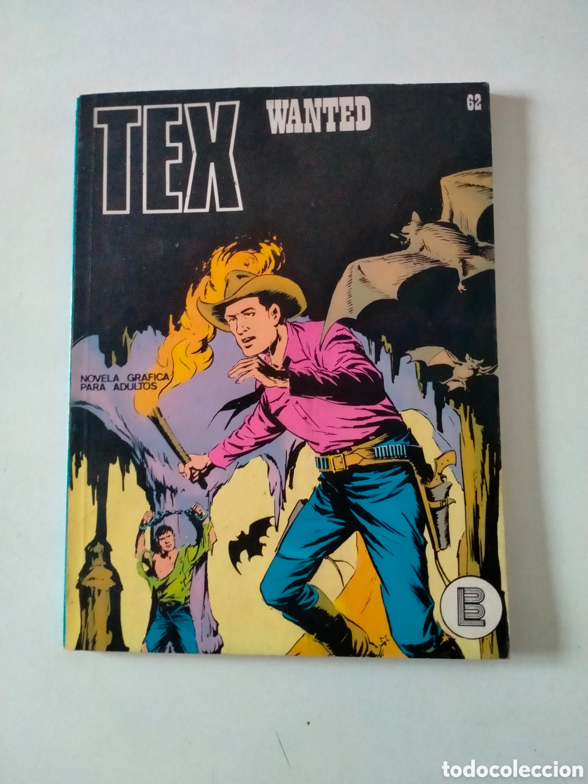 C&oacute;mics: TEX N&Uacute;MERO 62 BURU LAN EDICIONES A&Ntilde;O 1972 - Foto 1
