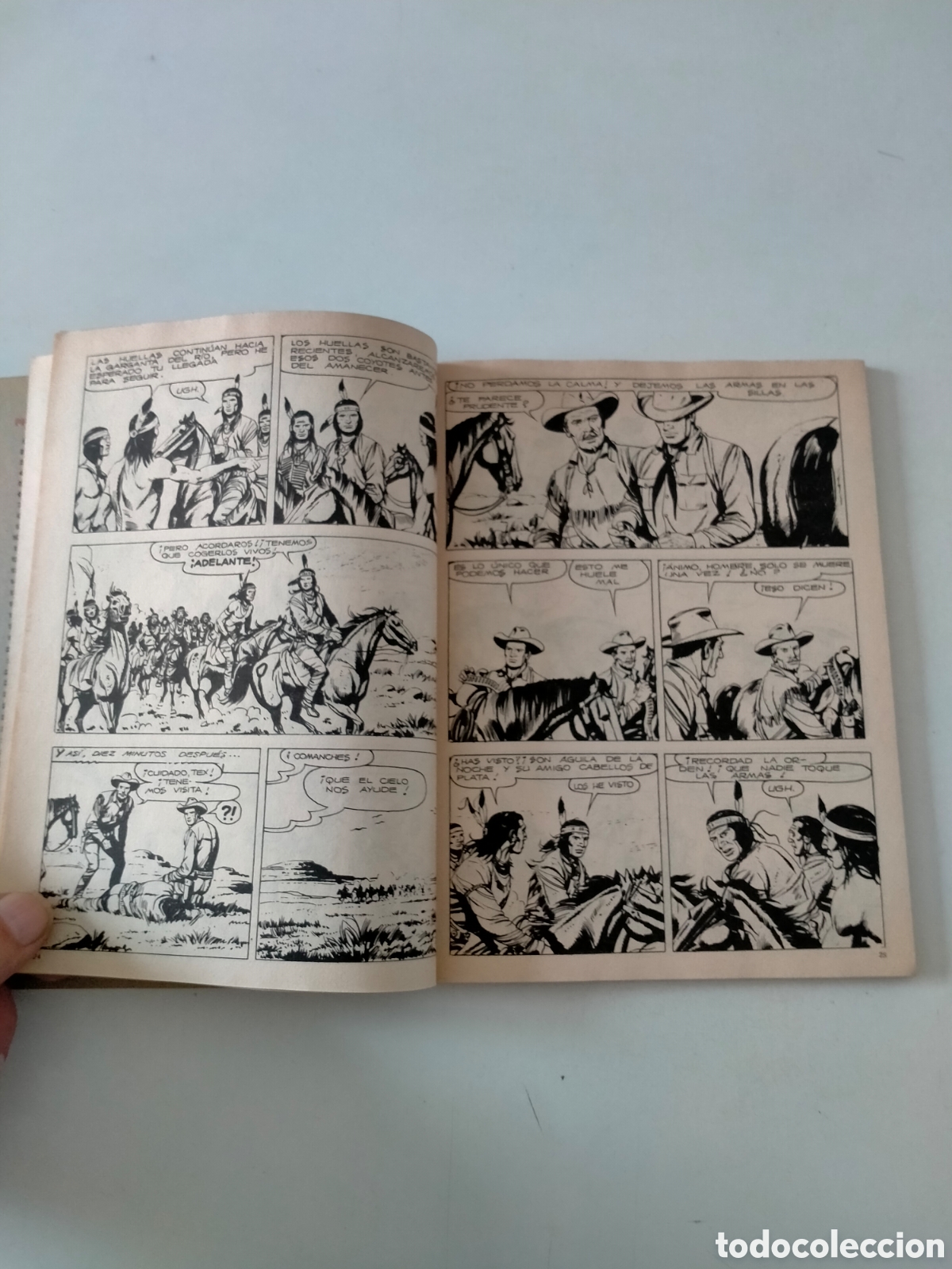 C&oacute;mics: TEX N&Uacute;MERO 63 BURU LAN EDICIONES A&Ntilde;O 1972 - Foto 7