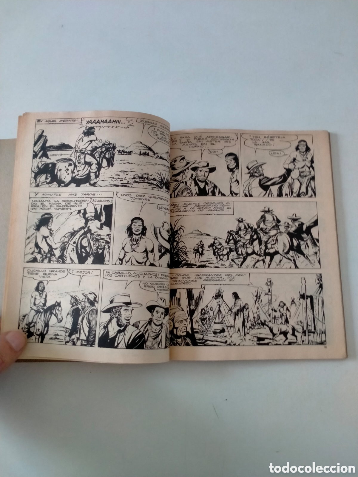 C&oacute;mics: TEX N&Uacute;MERO 63 BURU LAN EDICIONES A&Ntilde;O 1972 - Foto 8