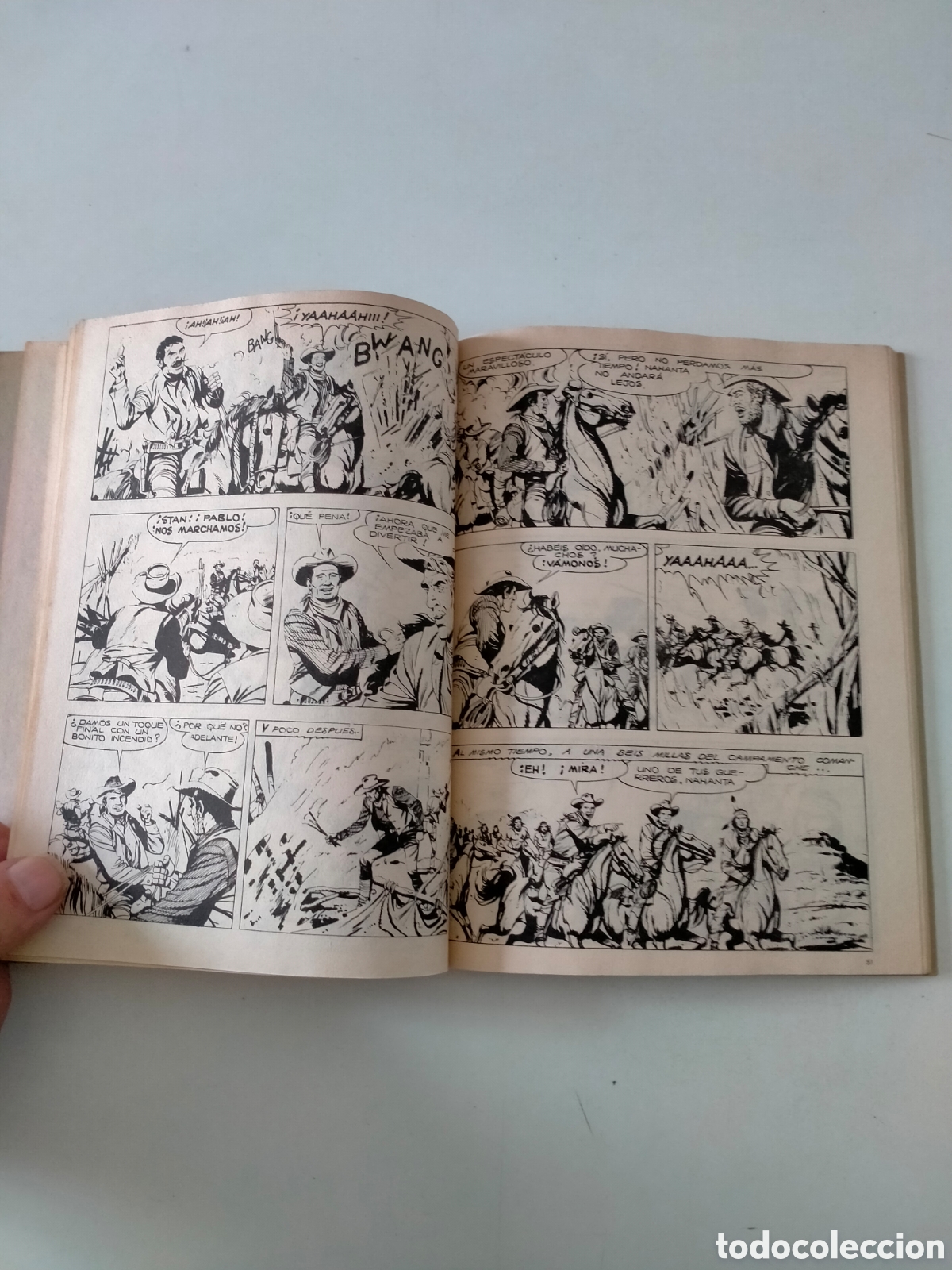 C&oacute;mics: TEX N&Uacute;MERO 63 BURU LAN EDICIONES A&Ntilde;O 1972 - Foto 9