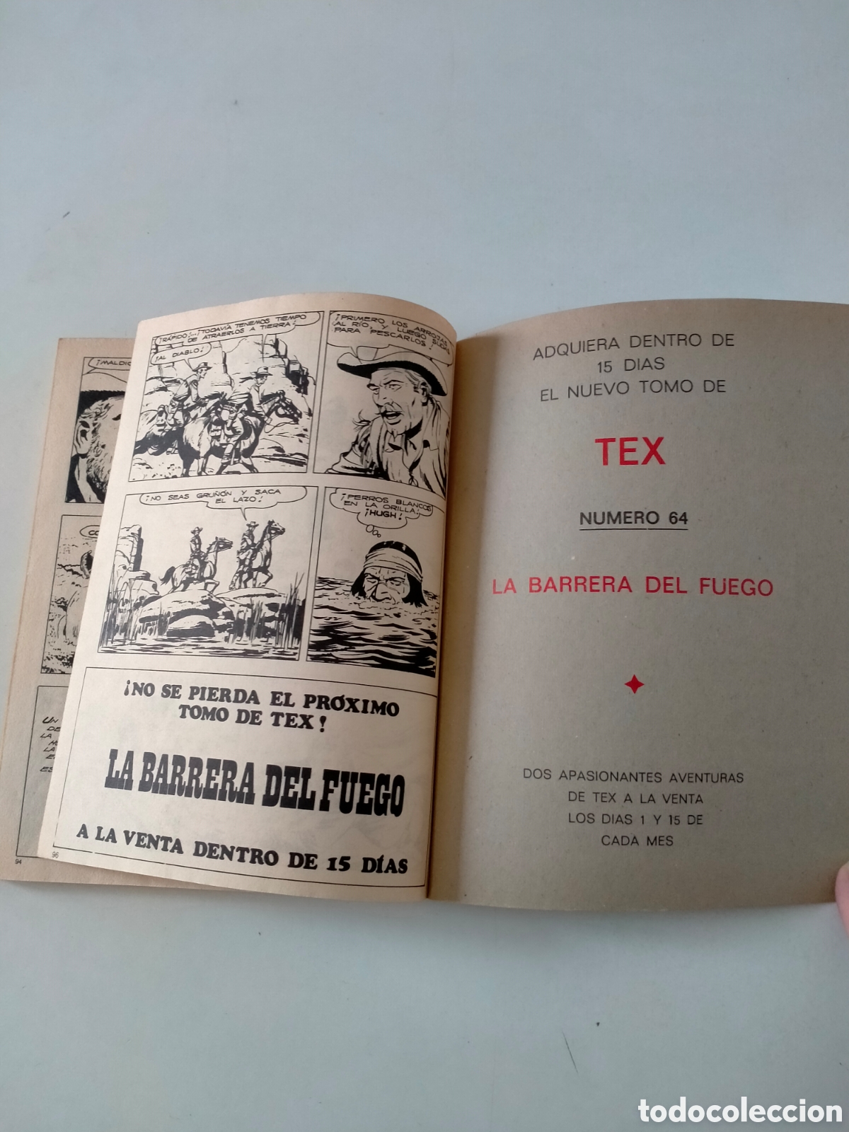C&oacute;mics: TEX N&Uacute;MERO 63 BURU LAN EDICIONES A&Ntilde;O 1972 - Foto 10