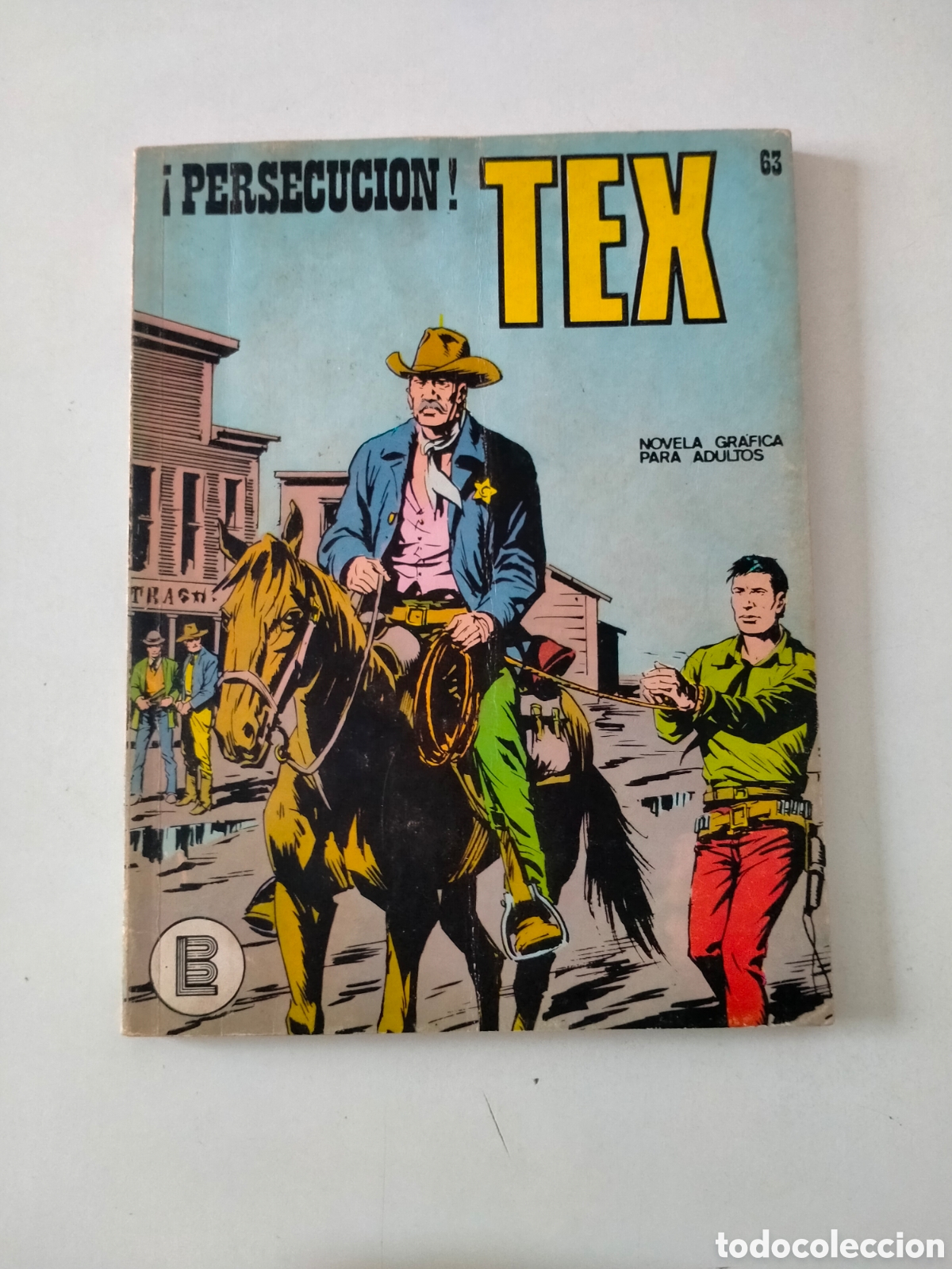 C&oacute;mics: TEX N&Uacute;MERO 63 BURU LAN EDICIONES A&Ntilde;O 1972
