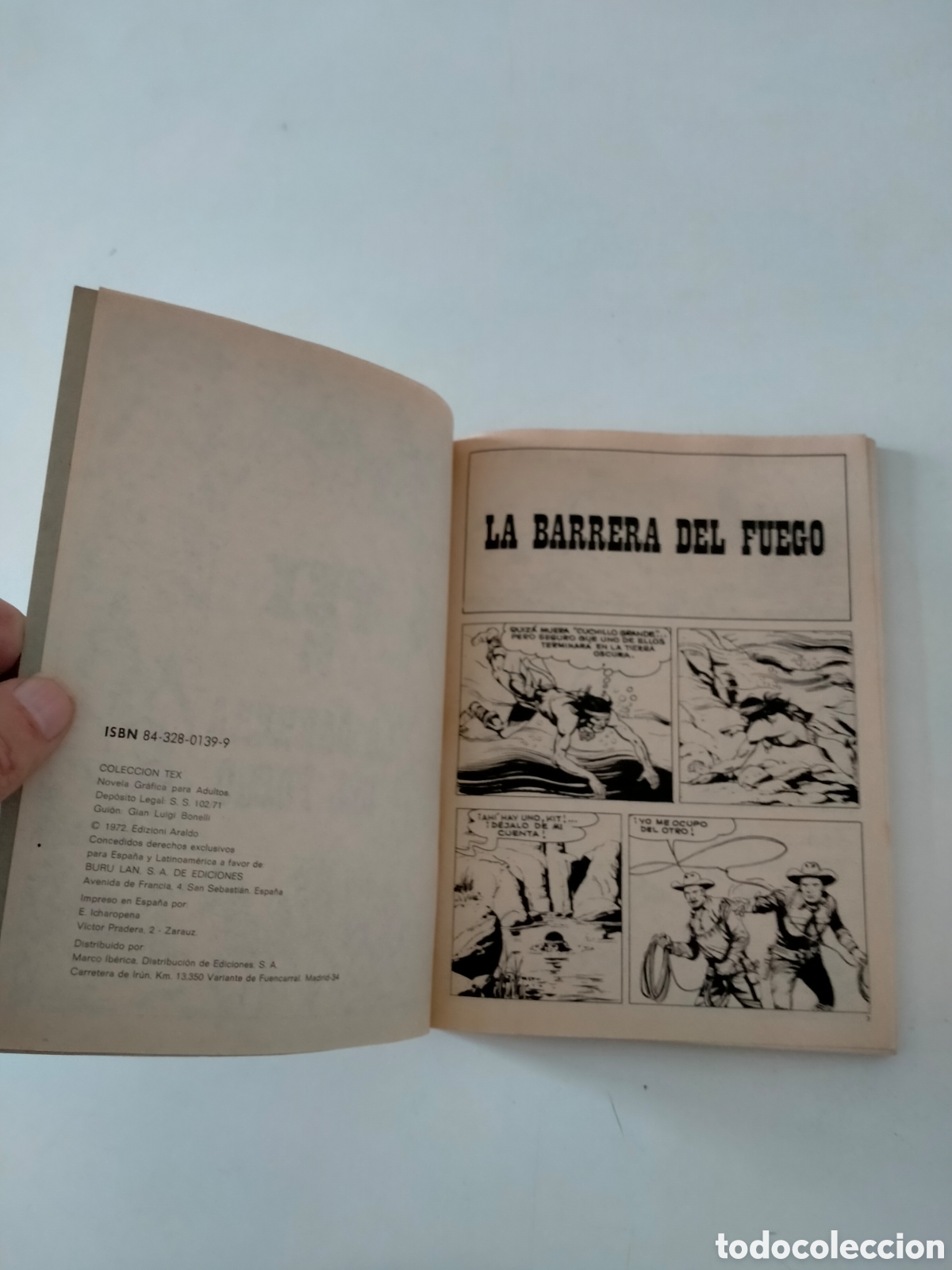 C&oacute;mics: TEX N&Uacute;MERO 64 BURU LAN EDICIONES A&Ntilde;O 1972 - Foto 5
