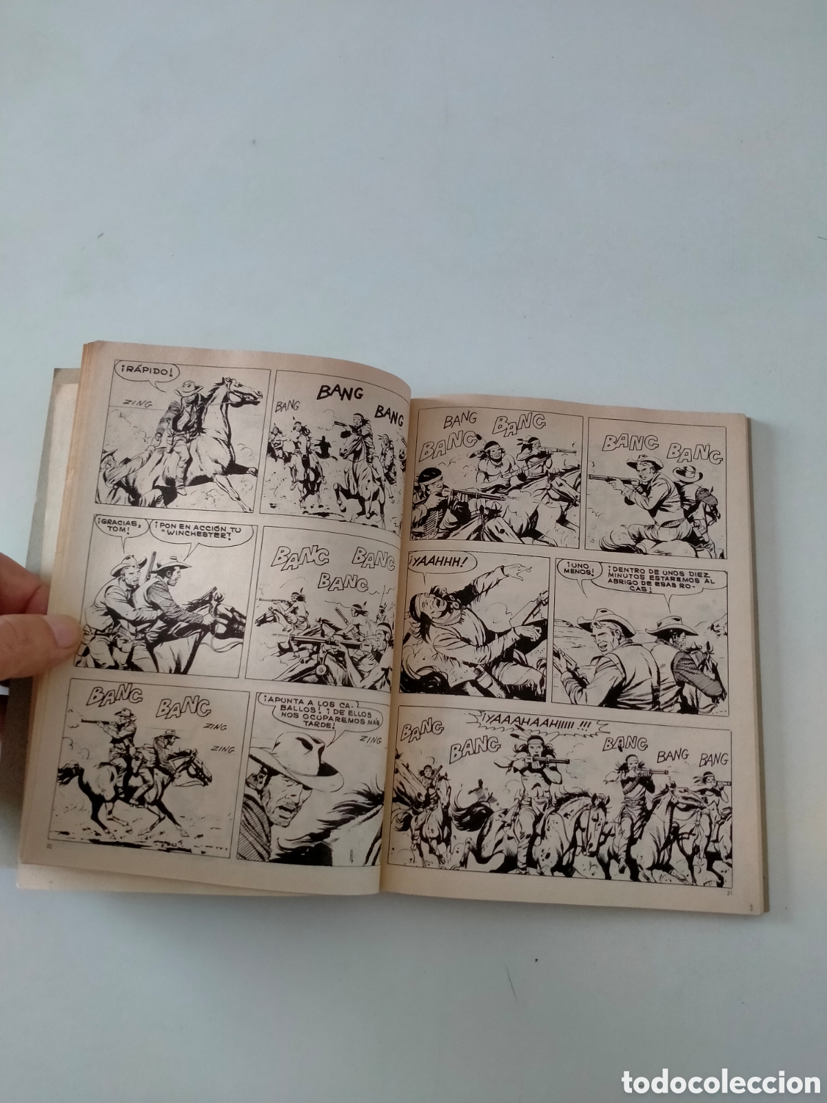 C&oacute;mics: TEX N&Uacute;MERO 64 BURU LAN EDICIONES A&Ntilde;O 1972 - Foto 6