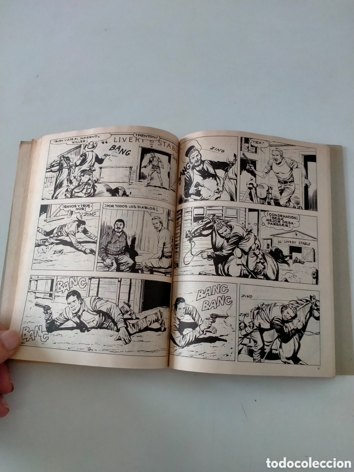 C&oacute;mics: TEX N&Uacute;MERO 64 BURU LAN EDICIONES A&Ntilde;O 1972 - Foto 8