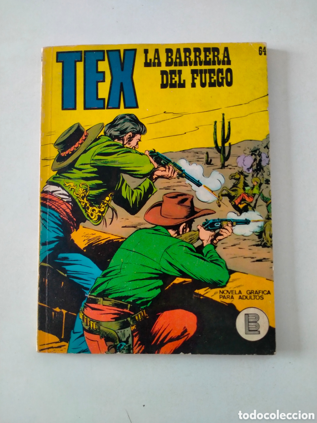 C&oacute;mics: TEX N&Uacute;MERO 64 BURU LAN EDICIONES A&Ntilde;O 1972