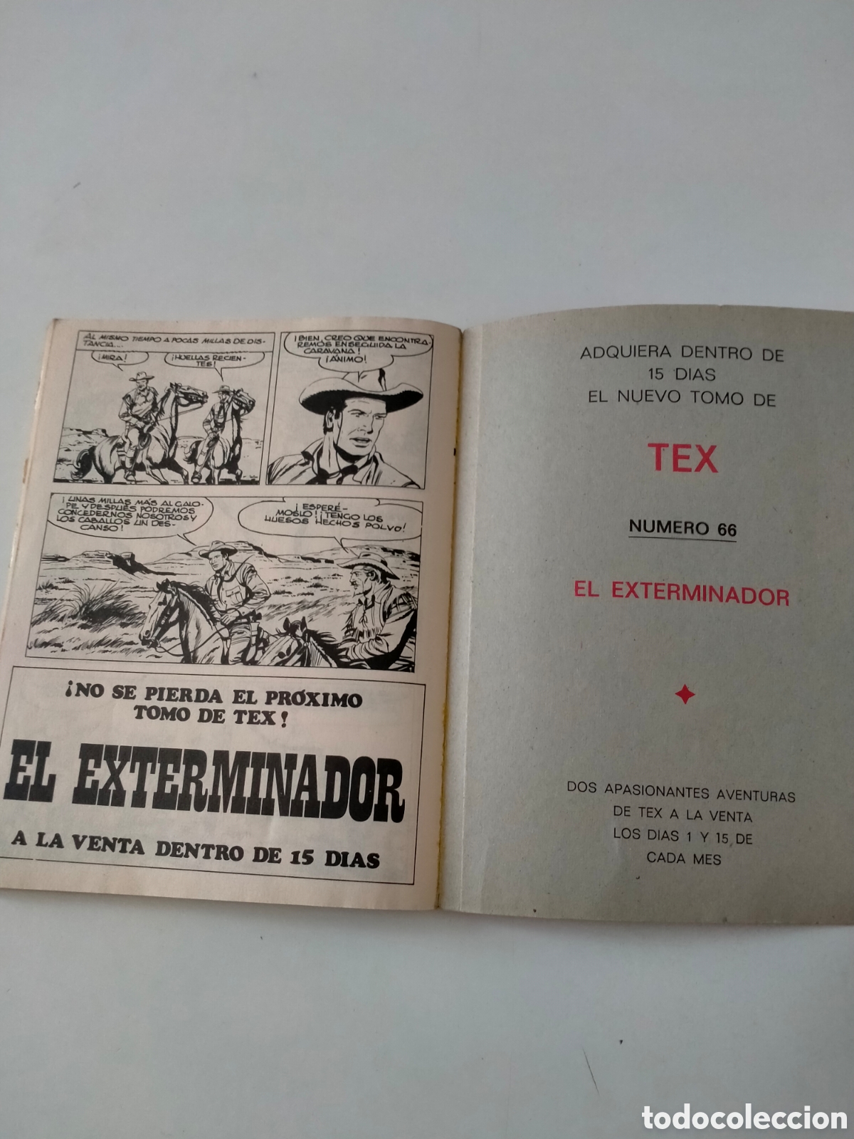 C&oacute;mics: TEX N&Uacute;MERO 65 BURU LAN EDICIONES A&Ntilde;O 1972 - Foto 10