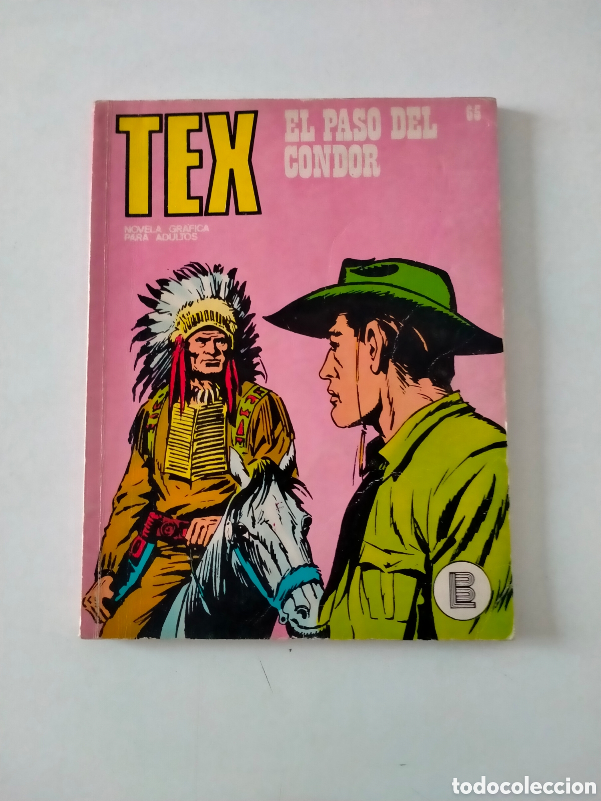 C&oacute;mics: TEX N&Uacute;MERO 65 BURU LAN EDICIONES A&Ntilde;O 1972 - Foto 1