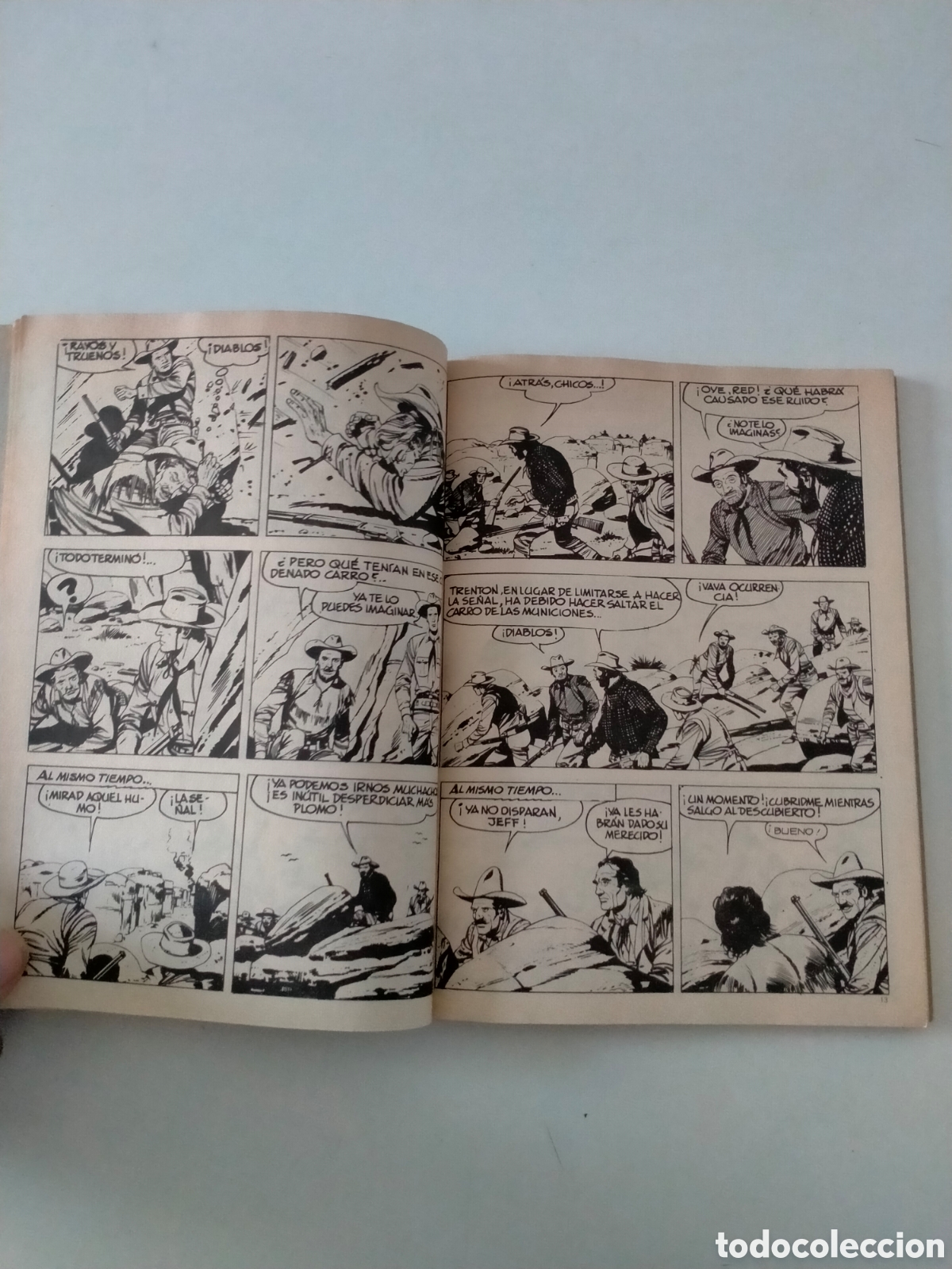 C&oacute;mics: TEX N&Uacute;MERO 66 BURU LAN EDICIONES A&Ntilde;O 1972 - Foto 6
