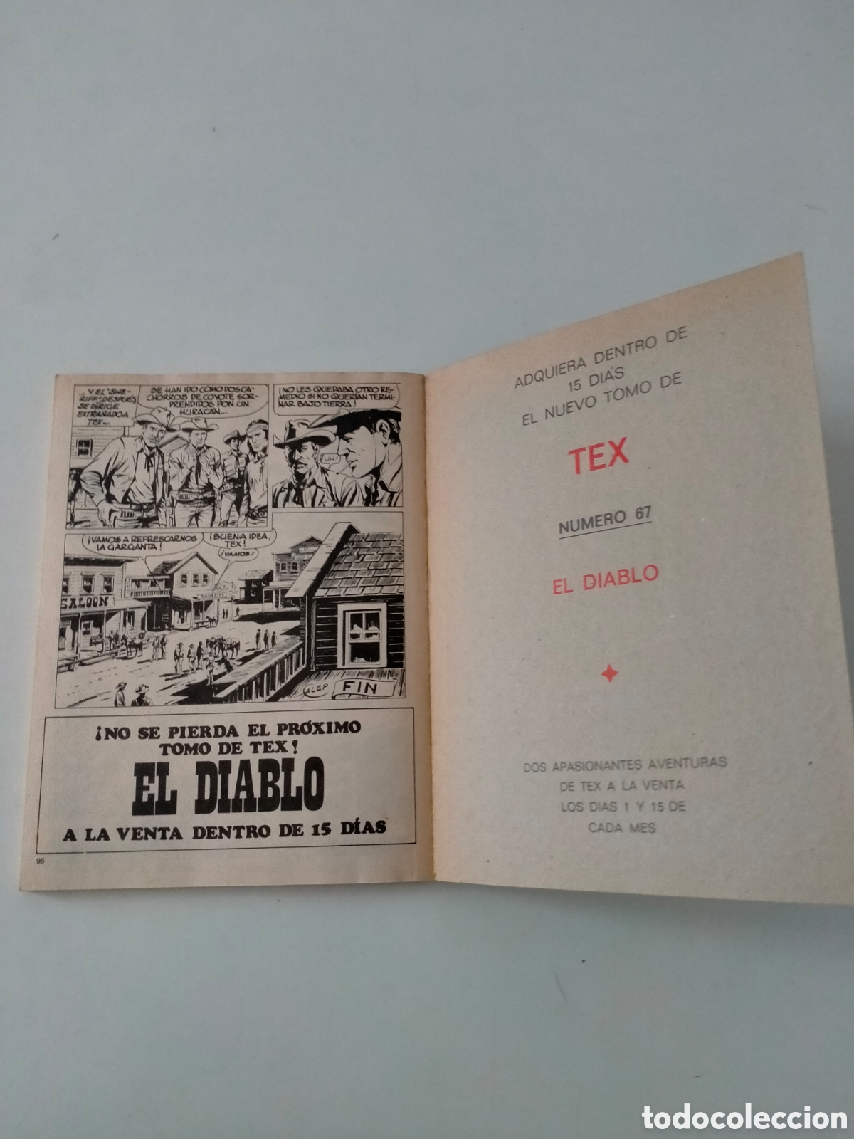 C&oacute;mics: TEX N&Uacute;MERO 66 BURU LAN EDICIONES A&Ntilde;O 1972 - Foto 10