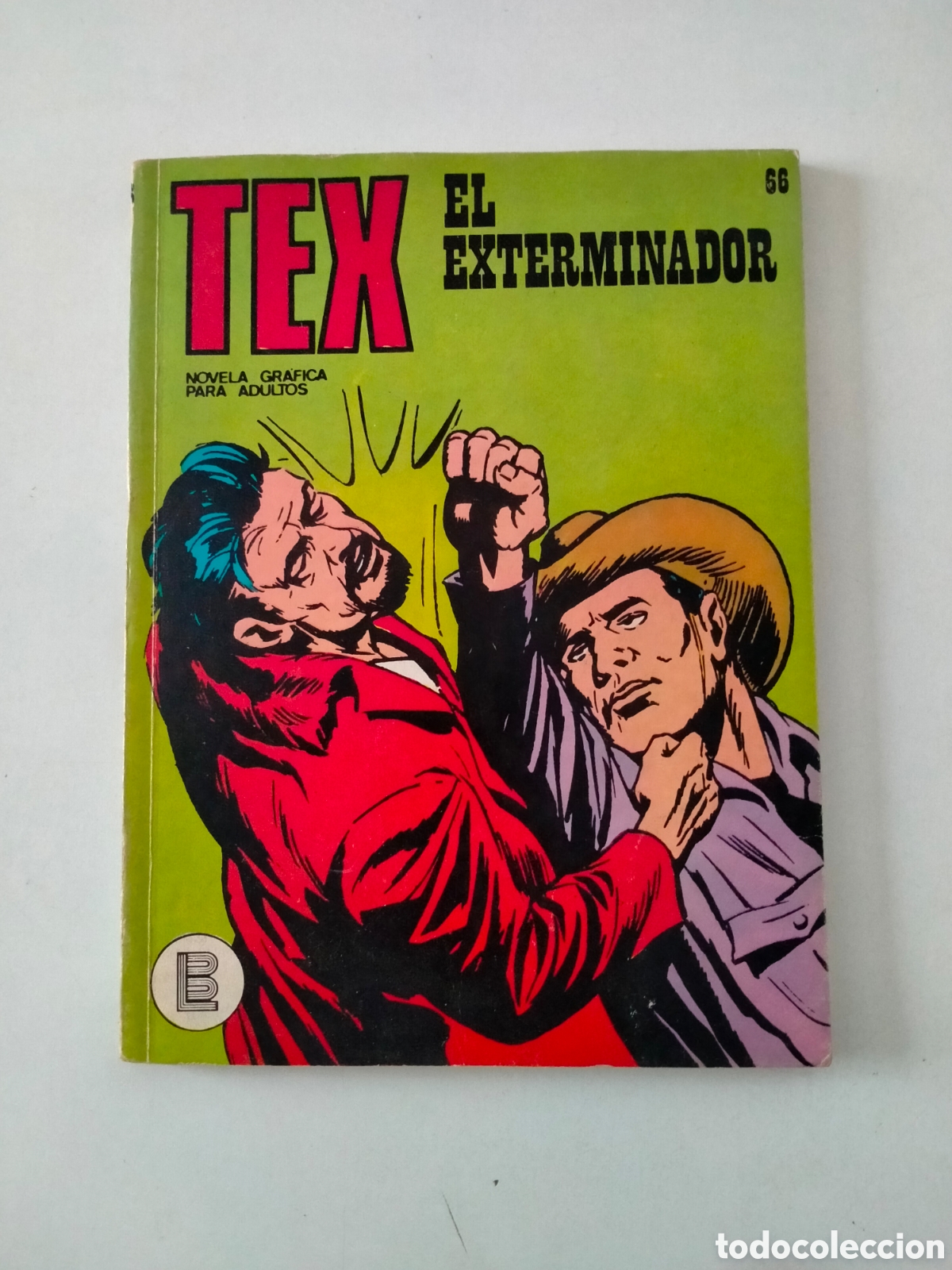 C&oacute;mics: TEX N&Uacute;MERO 66 BURU LAN EDICIONES A&Ntilde;O 1972 - Foto 1