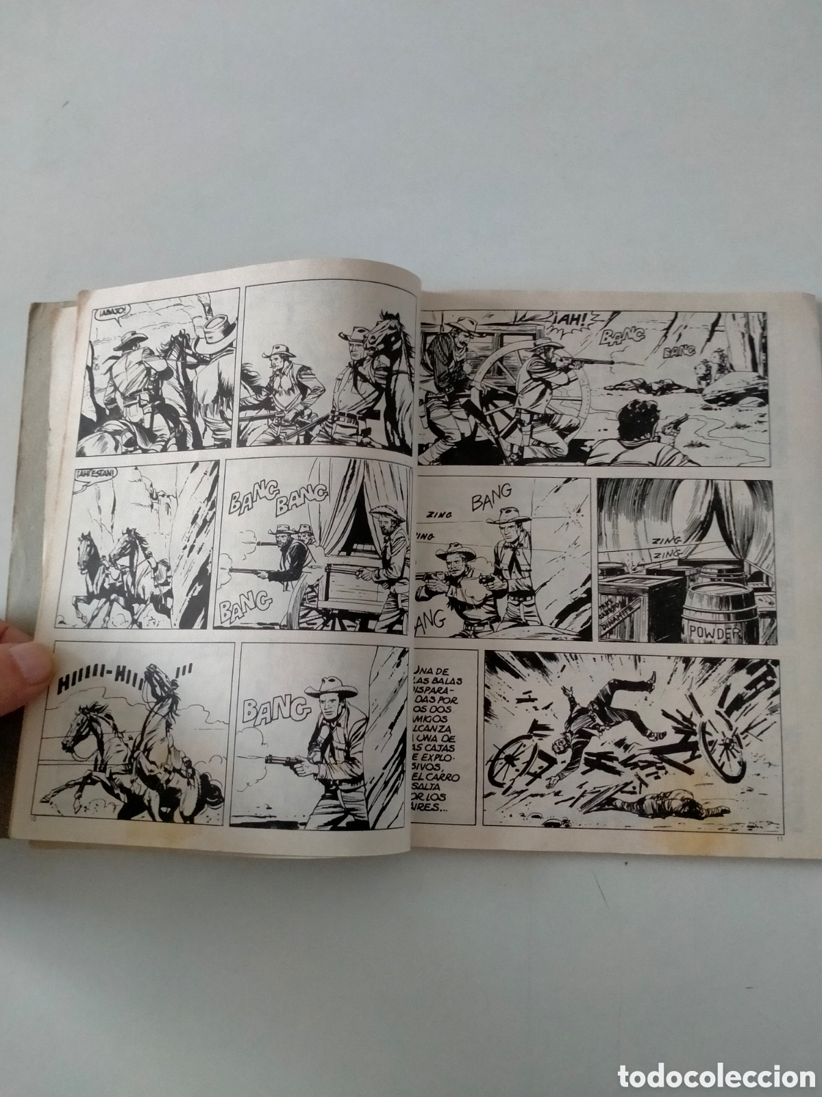 C&oacute;mics: TEX N&Uacute;MERO 66 BURU LAN EDICIONES A&Ntilde;O 1972 - Foto 6