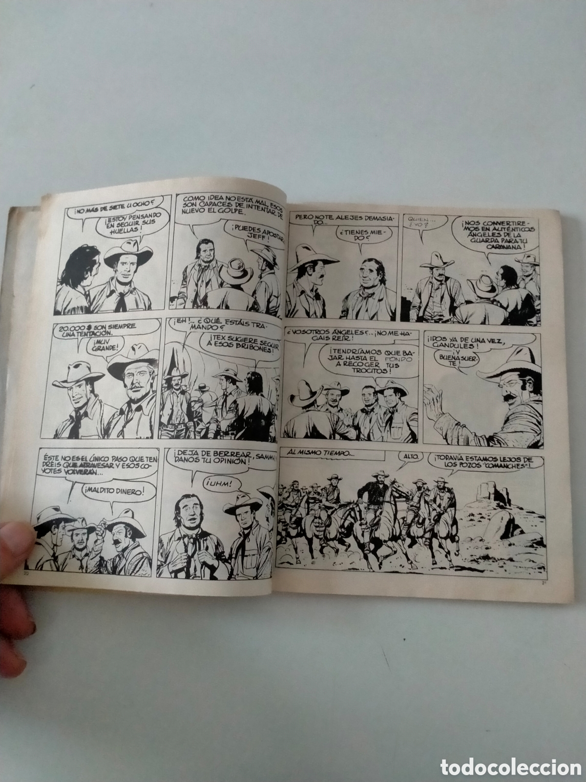 C&oacute;mics: TEX N&Uacute;MERO 66 BURU LAN EDICIONES A&Ntilde;O 1972 - Foto 7