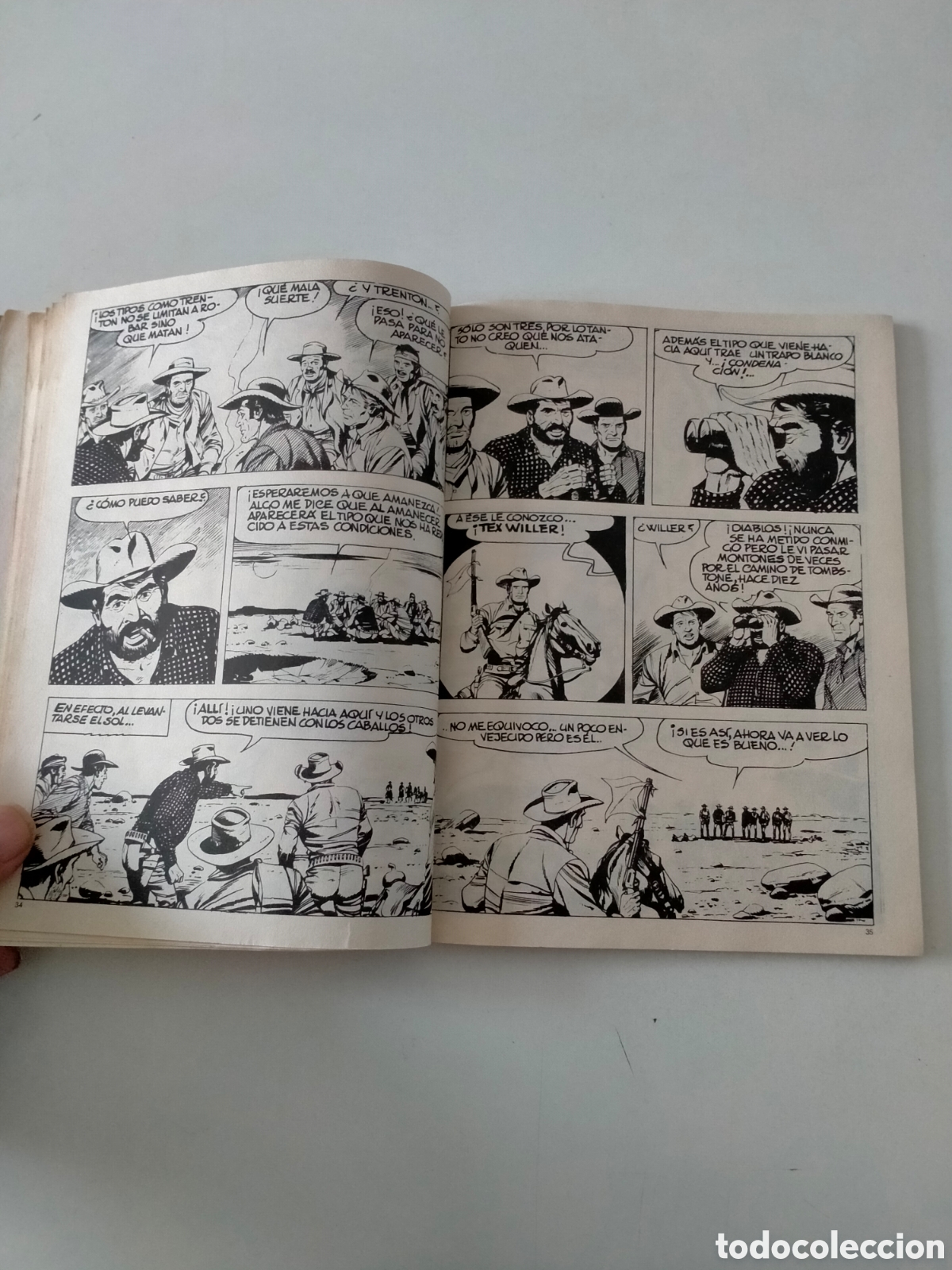 C&oacute;mics: TEX N&Uacute;MERO 66 BURU LAN EDICIONES A&Ntilde;O 1972 - Foto 8