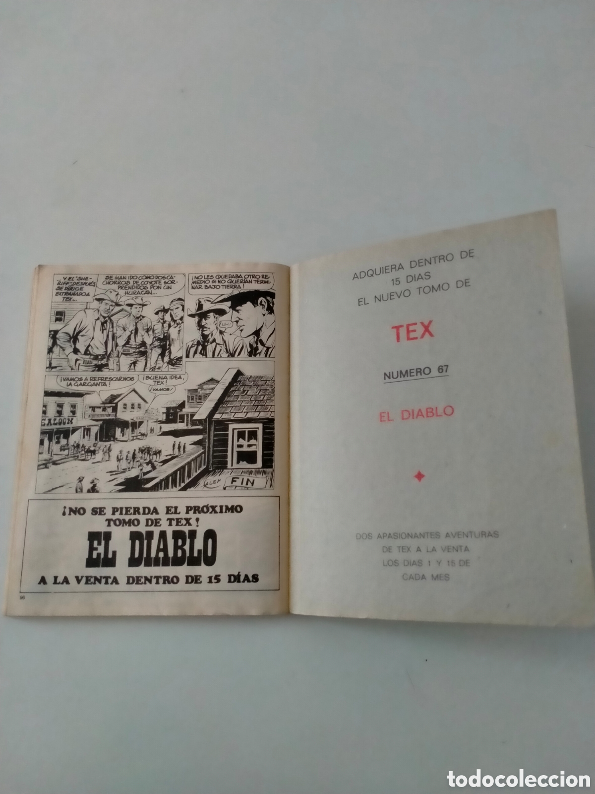 C&oacute;mics: TEX N&Uacute;MERO 66 BURU LAN EDICIONES A&Ntilde;O 1972 - Foto 10