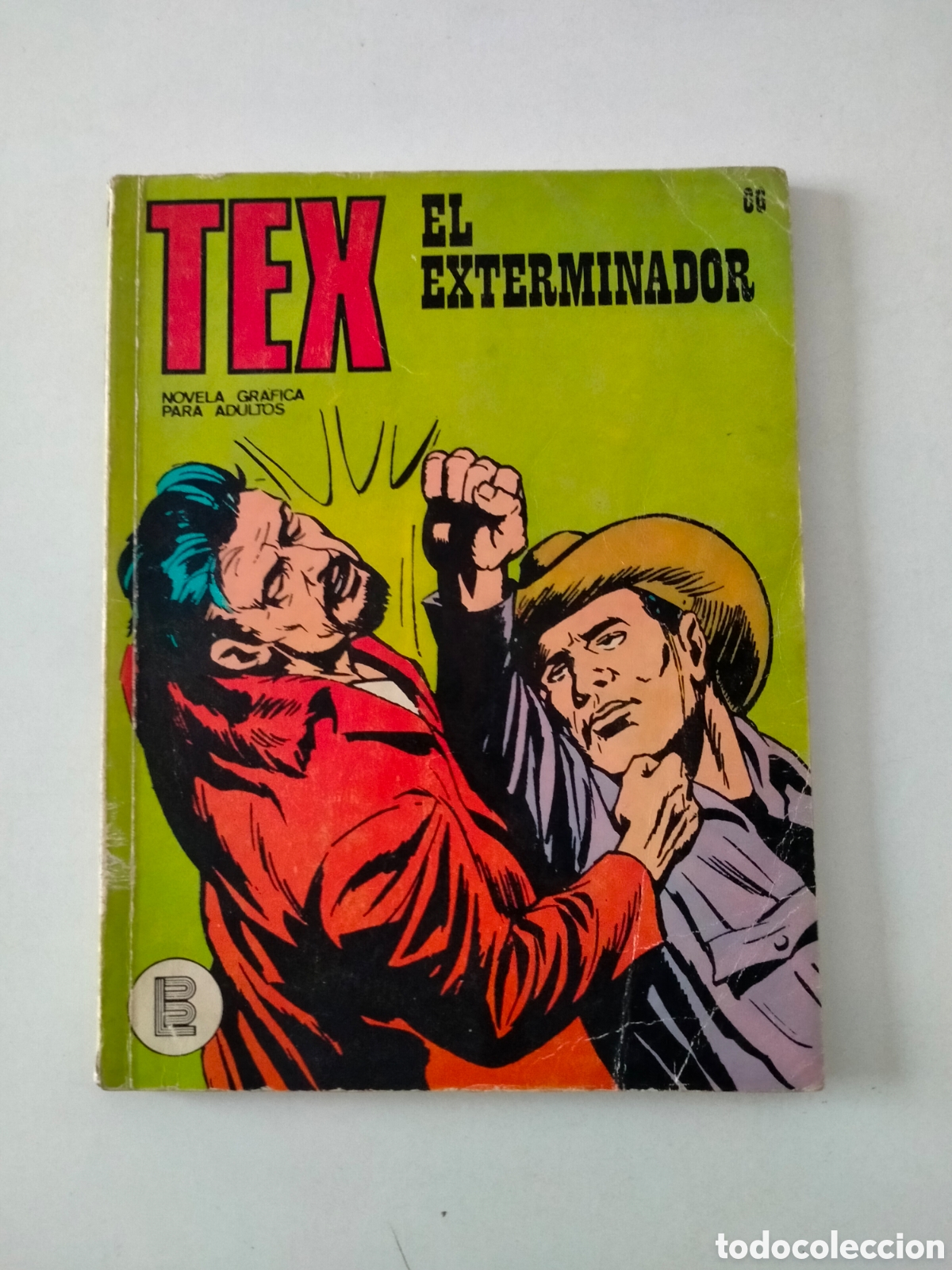 C&oacute;mics: TEX N&Uacute;MERO 66 BURU LAN EDICIONES A&Ntilde;O 1972 - Foto 1