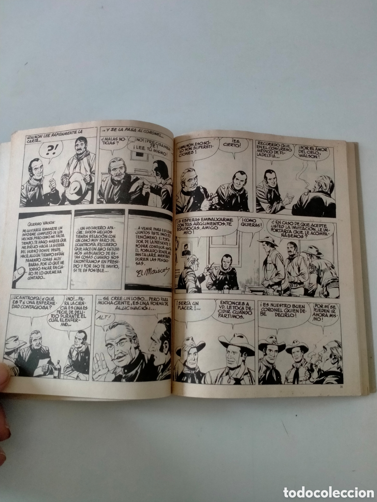 C&oacute;mics: TEX N&Uacute;MERO 67 BURU LAN EDICIONES A&Ntilde;O 1972 - Foto 7