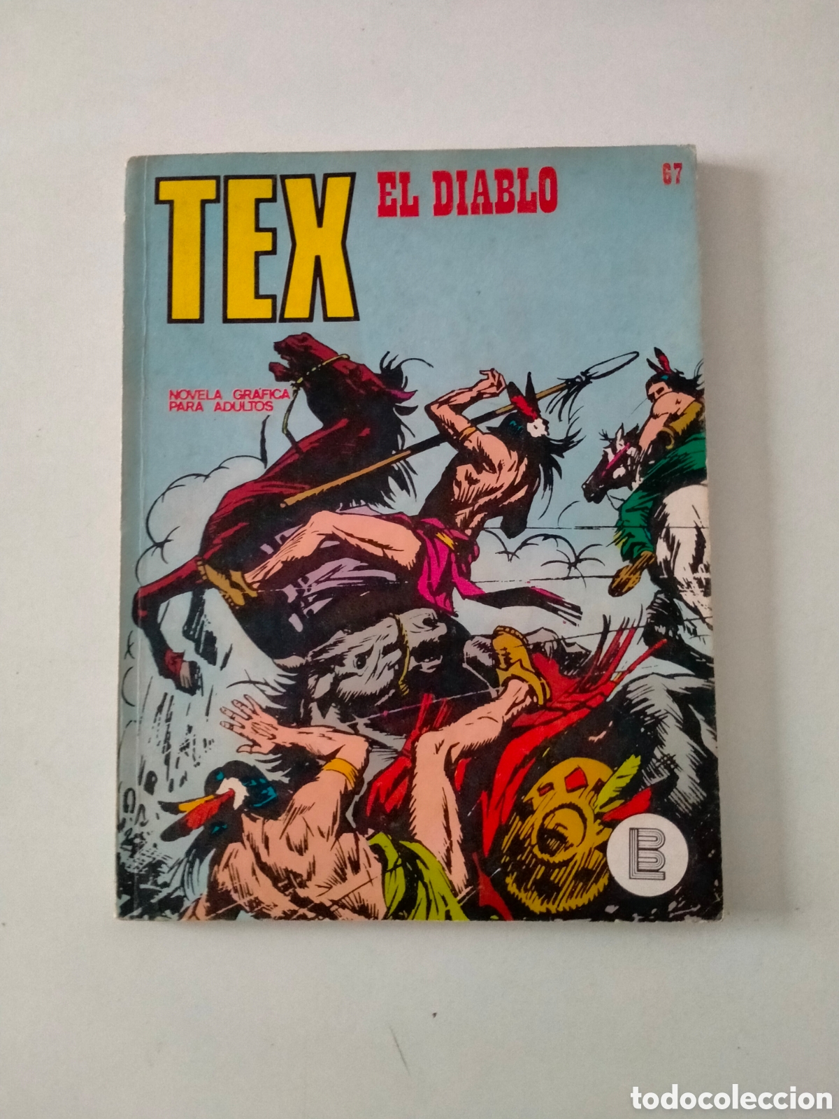 C&oacute;mics: TEX N&Uacute;MERO 67 BURU LAN EDICIONES A&Ntilde;O 1972 - Foto 1