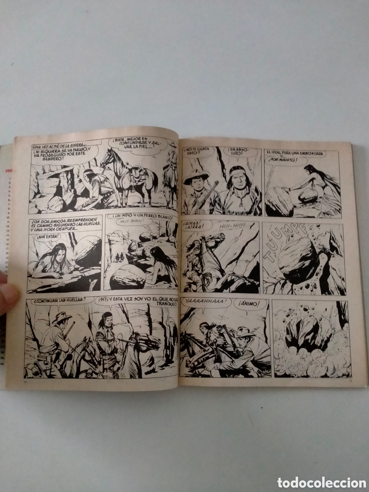 C&oacute;mics: TEX N&Uacute;MERO 68 BURU LAN EDICIONES A&Ntilde;O 1972 - Foto 6