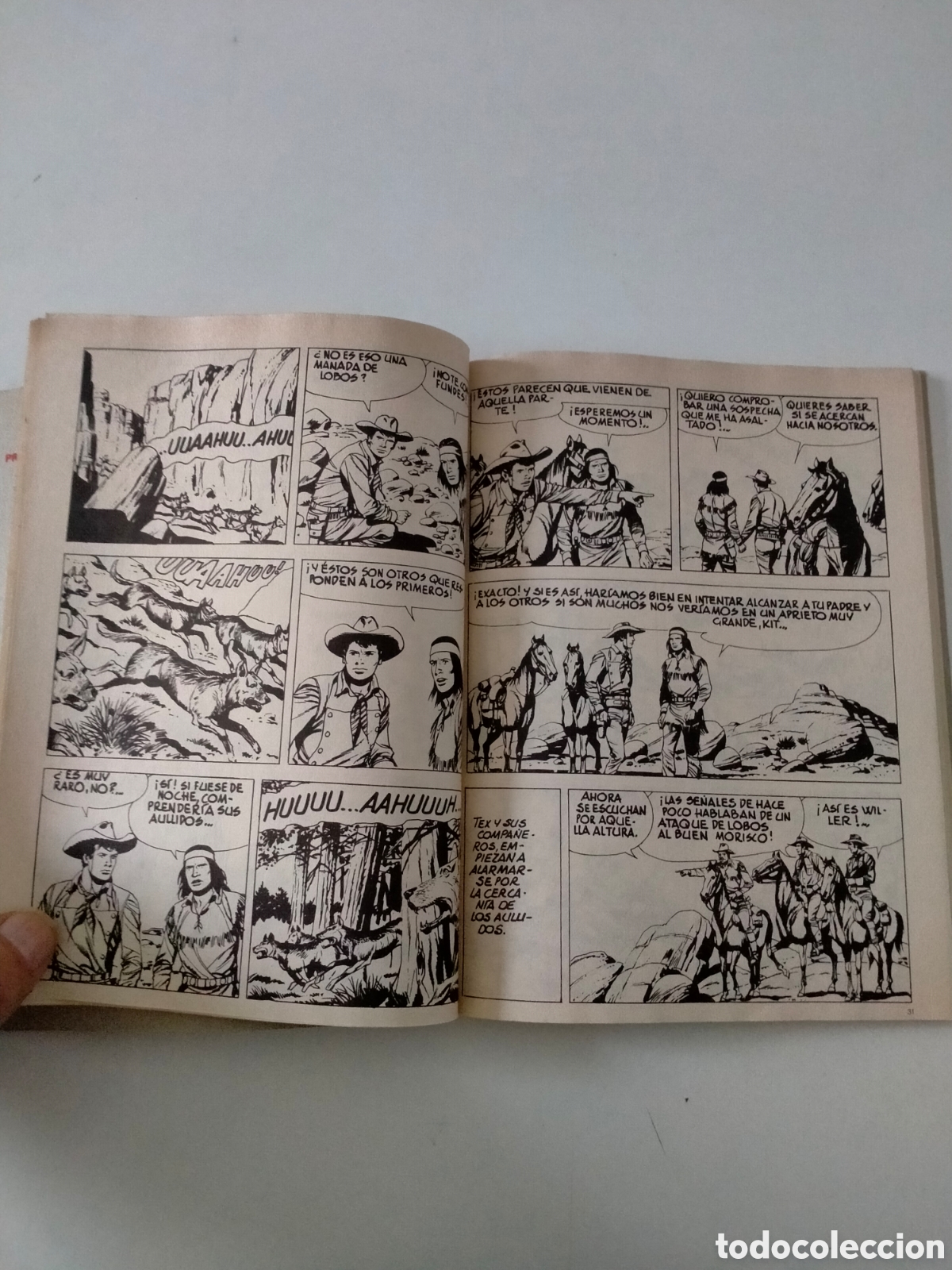 C&oacute;mics: TEX N&Uacute;MERO 68 BURU LAN EDICIONES A&Ntilde;O 1972 - Foto 7