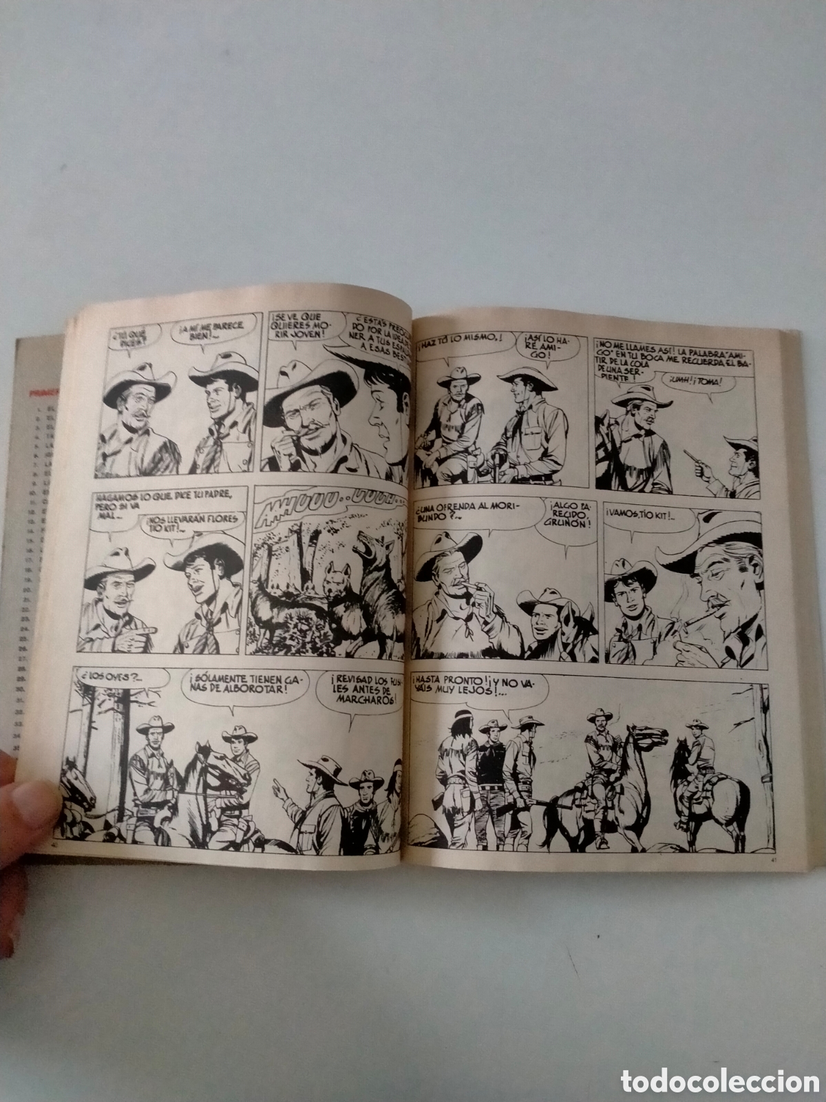 C&oacute;mics: TEX N&Uacute;MERO 68 BURU LAN EDICIONES A&Ntilde;O 1972 - Foto 8