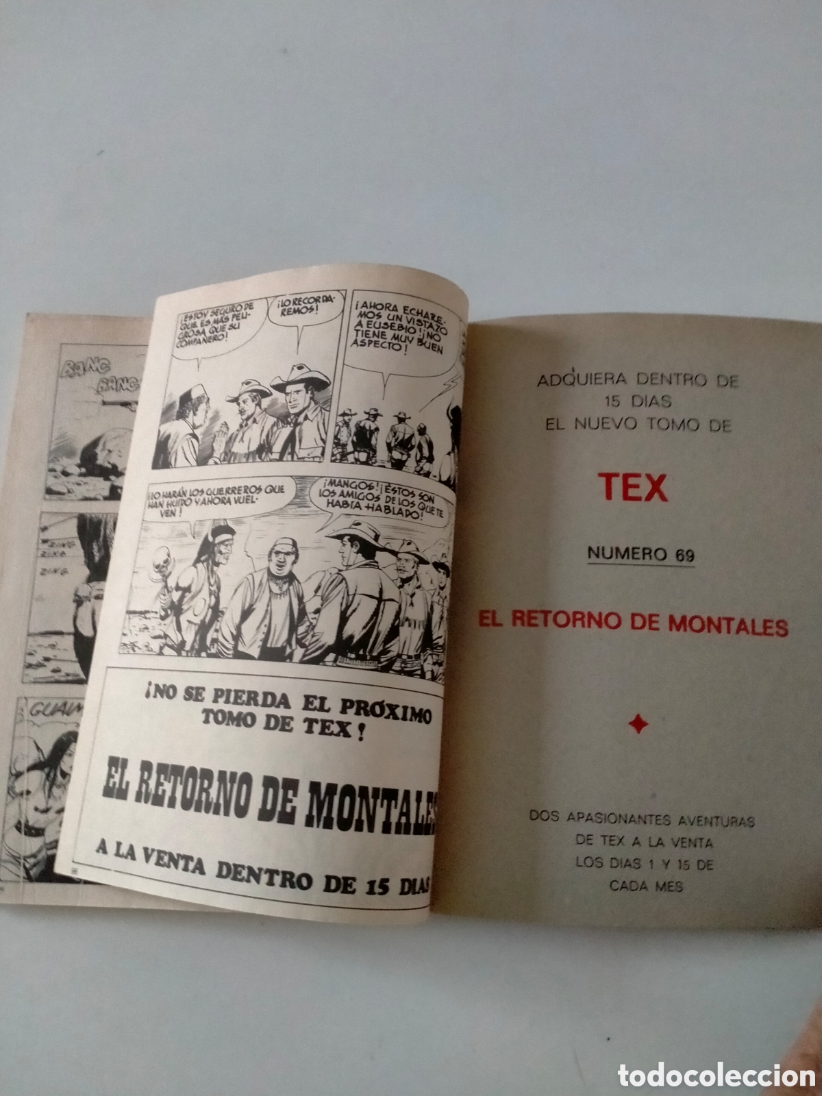 C&oacute;mics: TEX N&Uacute;MERO 68 BURU LAN EDICIONES A&Ntilde;O 1972 - Foto 10