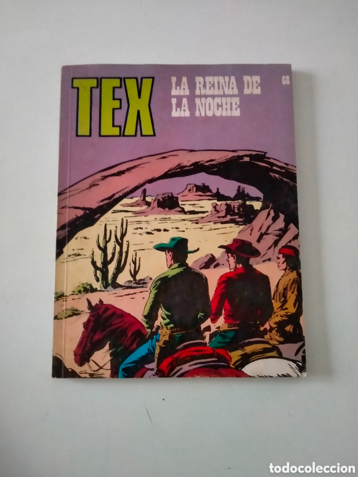 C&oacute;mics: TEX N&Uacute;MERO 68 BURU LAN EDICIONES A&Ntilde;O 1972