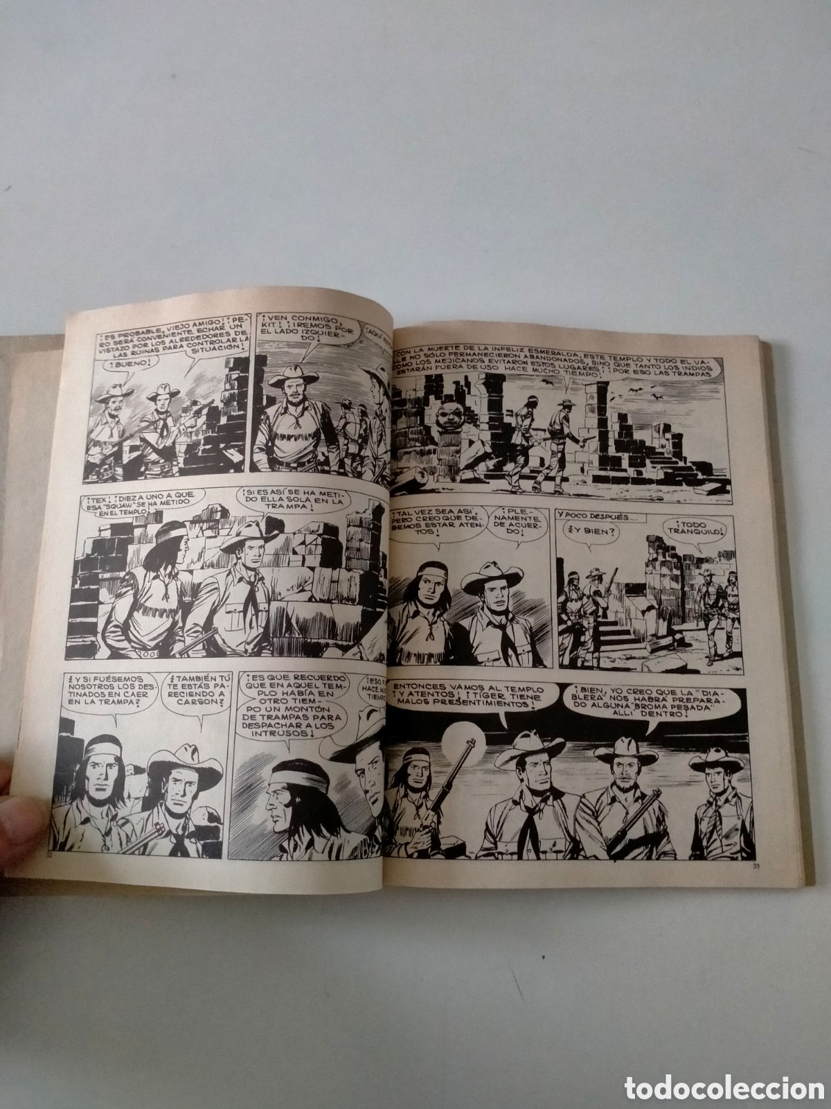 C&oacute;mics: TEX N&Uacute;MERO 69 BURU LAN EDICIONES A&Ntilde;O 1973 - Foto 7