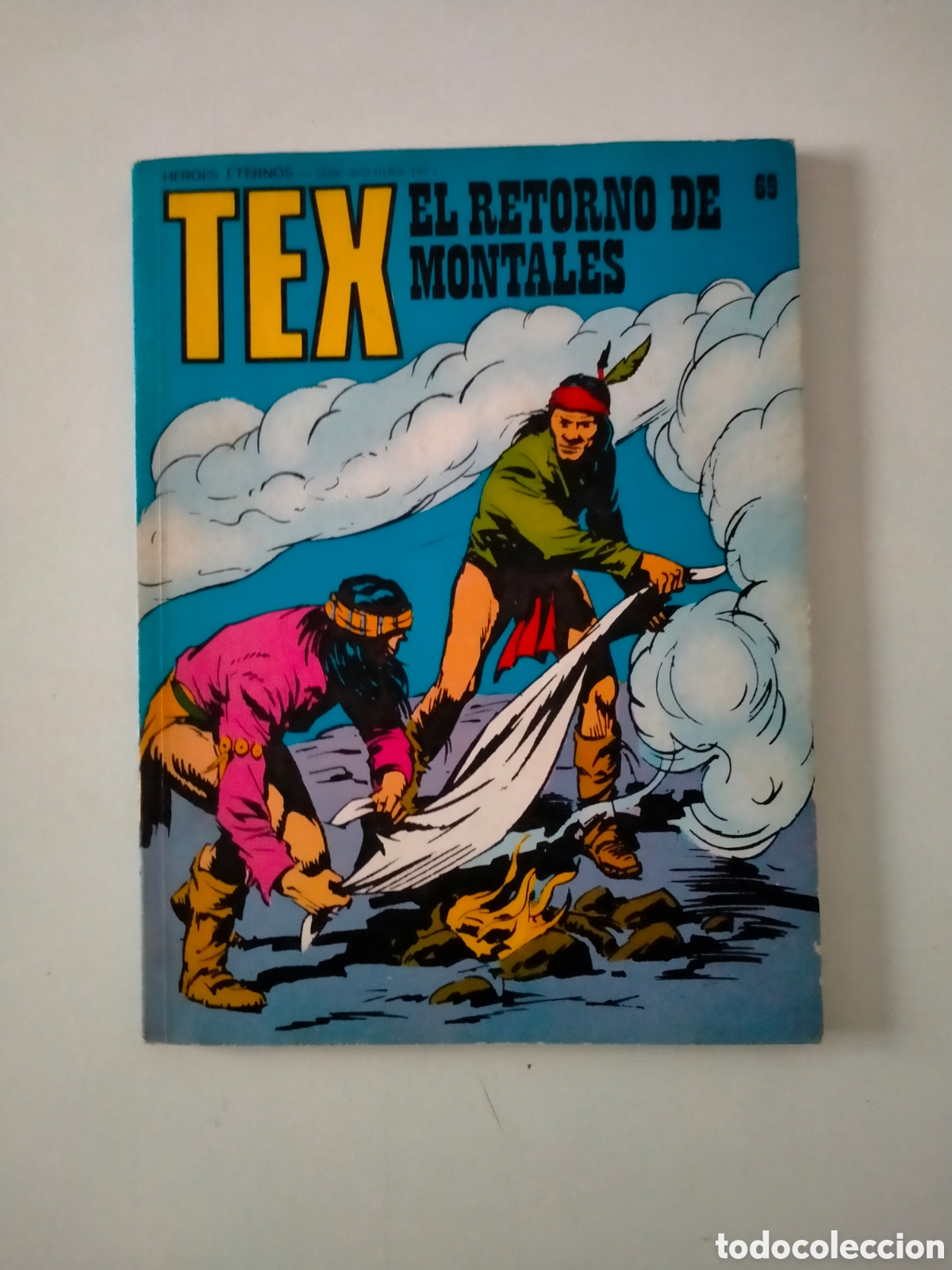 C&oacute;mics: TEX N&Uacute;MERO 69 BURU LAN EDICIONES A&Ntilde;O 1973