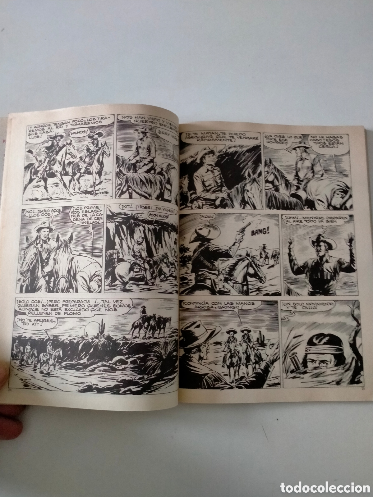 C&oacute;mics: TEX N&Uacute;MERO 70 BURU LAN EDICIONES A&Ntilde;O 1973 - Foto 6